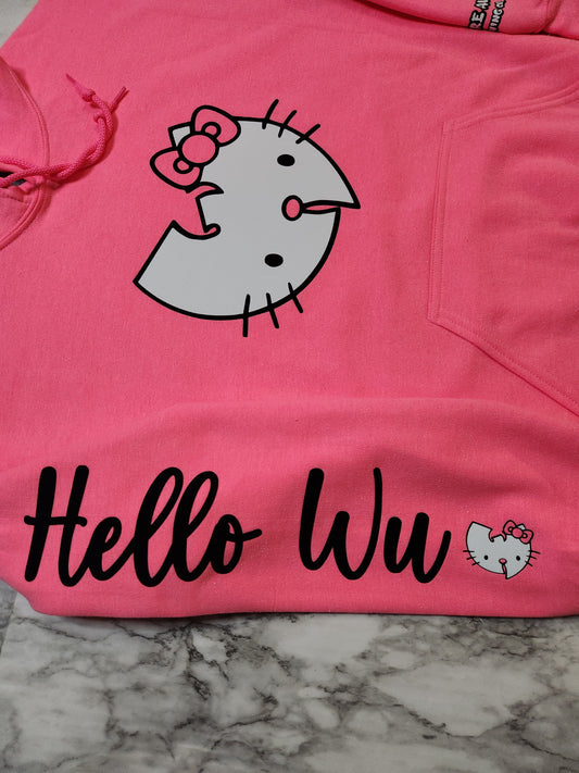 Hello Wu Hoodie (Pink)