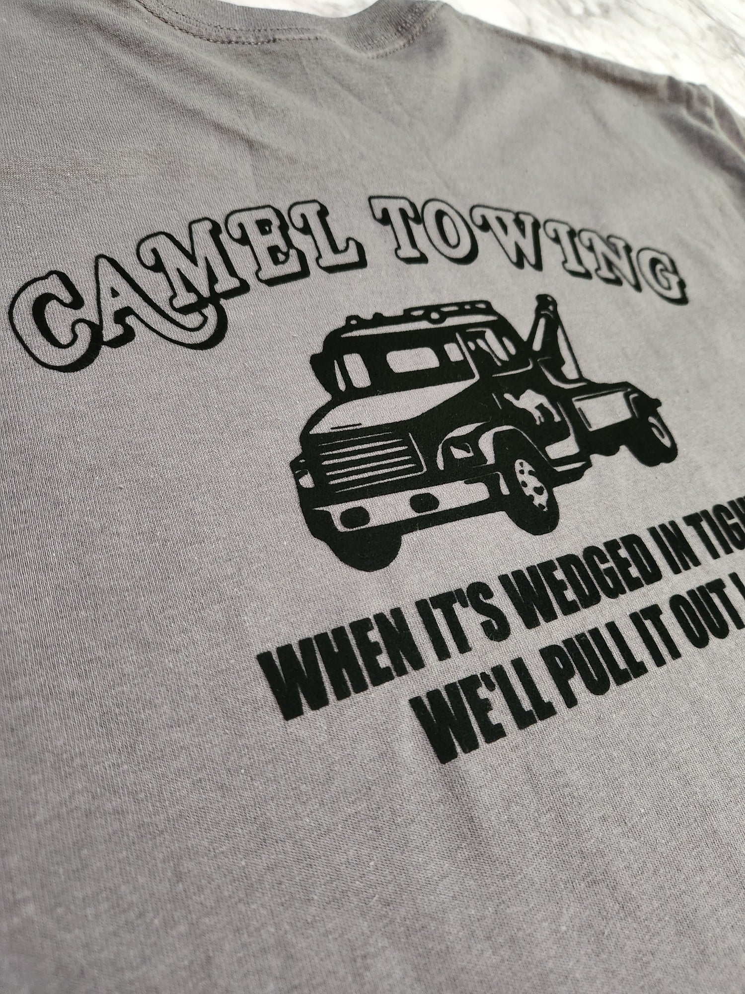 Camel Towing T-Shirt - Centre Ave Clothing Co.