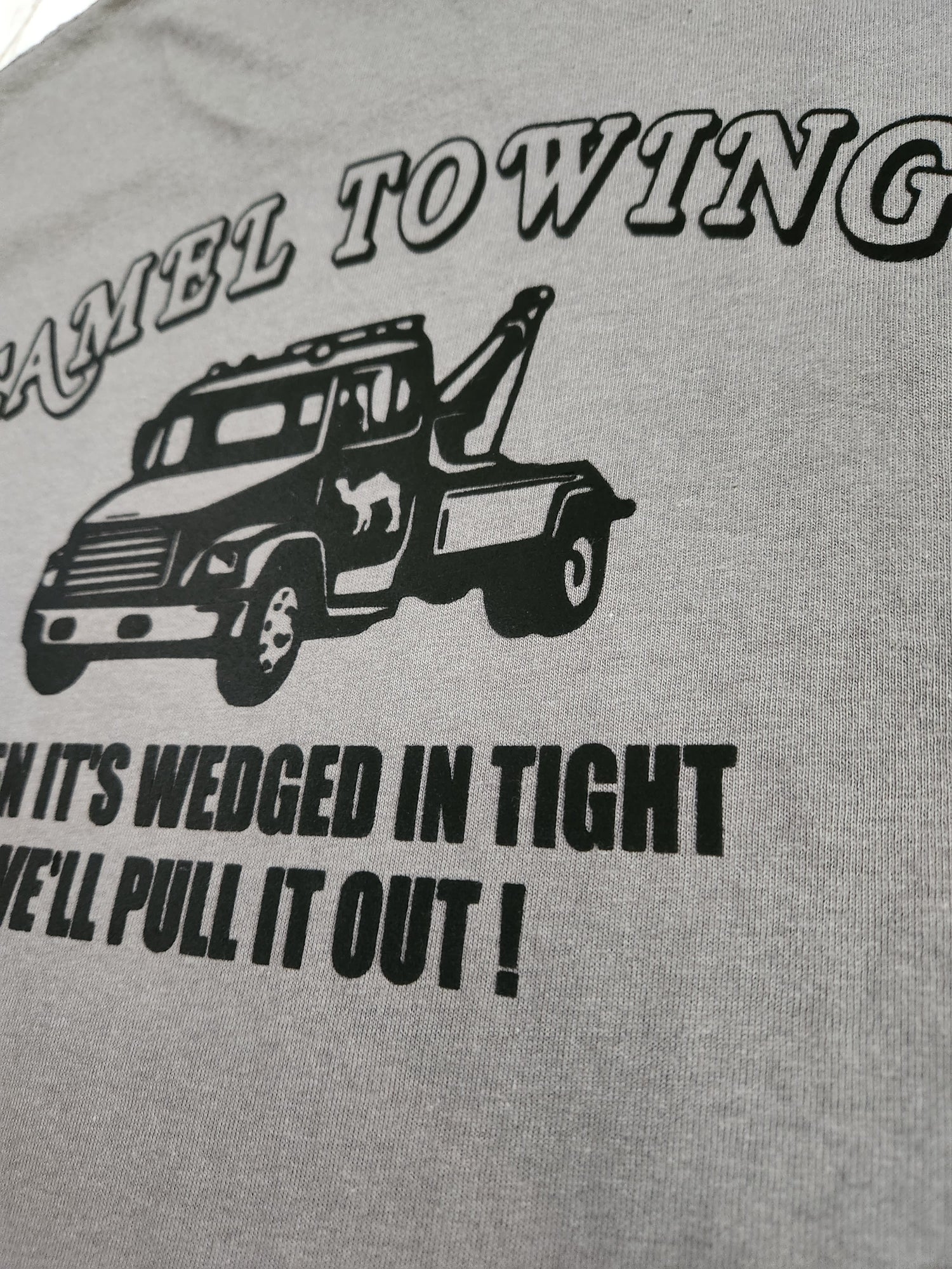 Camel Towing T-Shirt - Centre Ave Clothing Co.