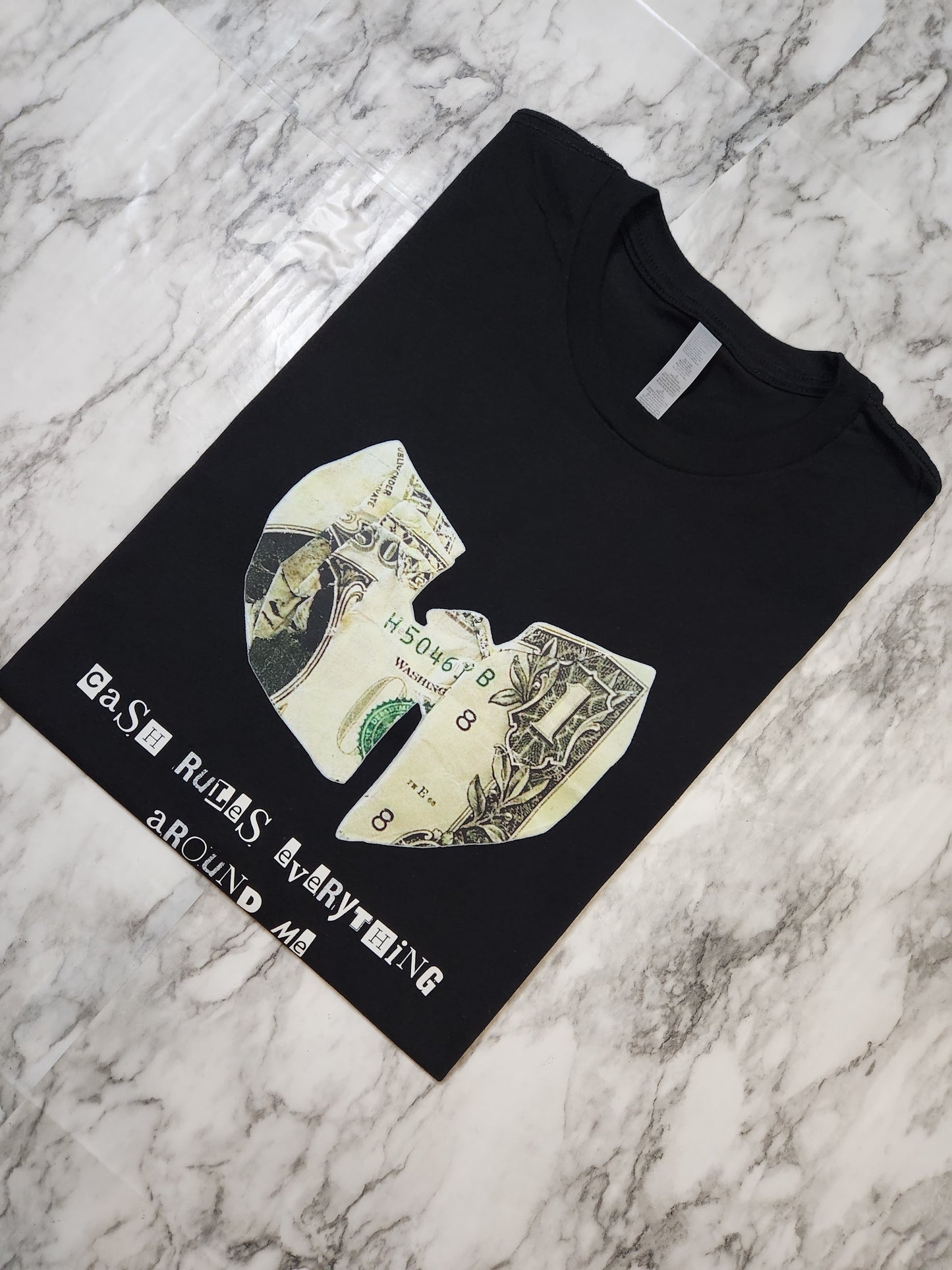 Cash Rules T-Shirt (Black)