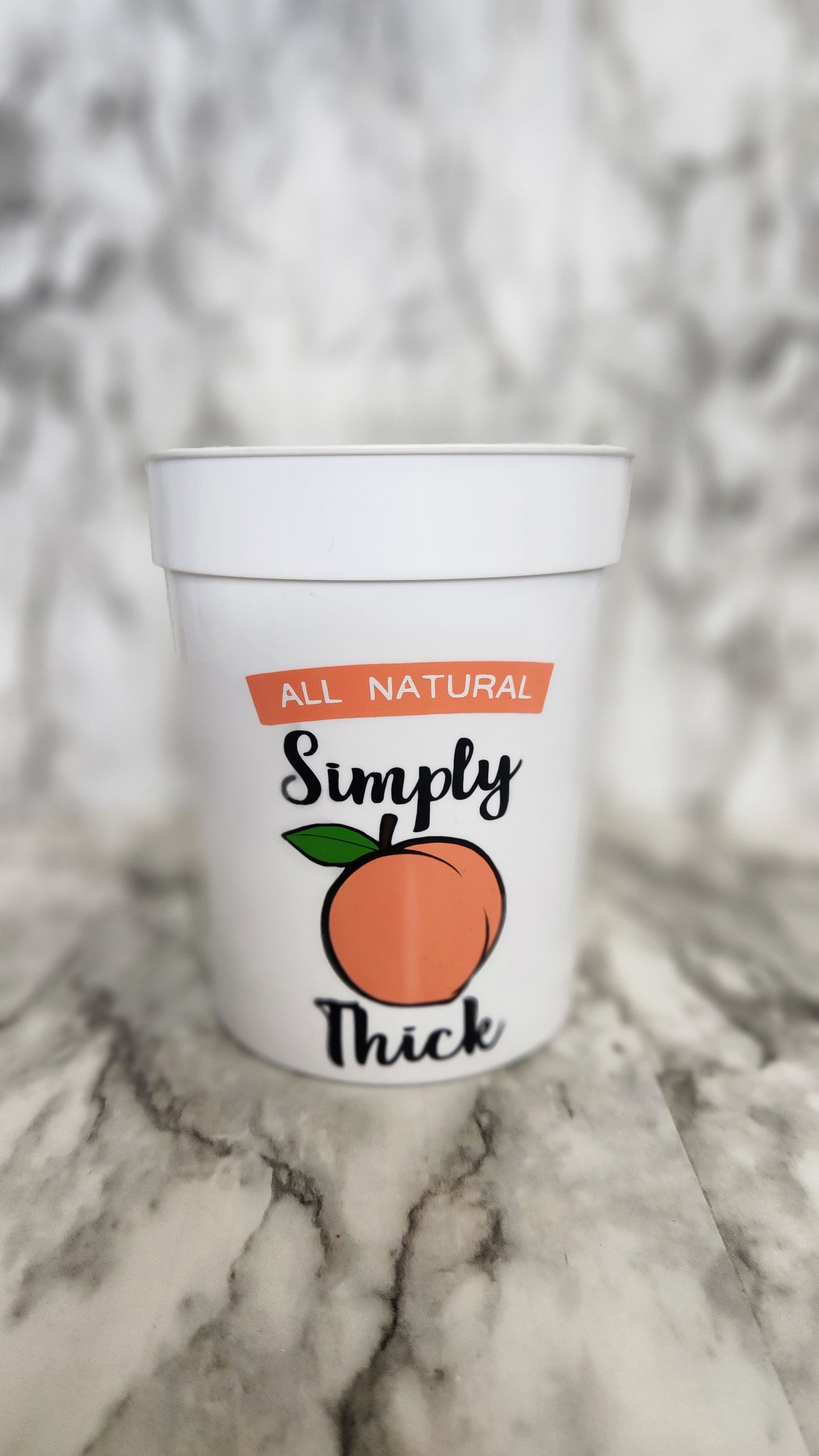 Simply Thick Plastic Drinking Cup (3 Pack & Single)