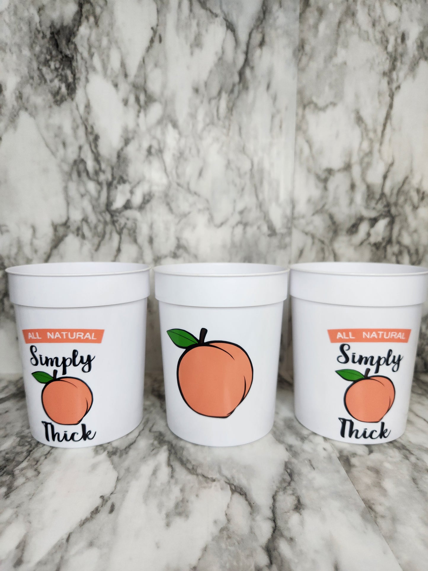 Simply Thick Plastic Drinking Cup (3 Pack & Single)