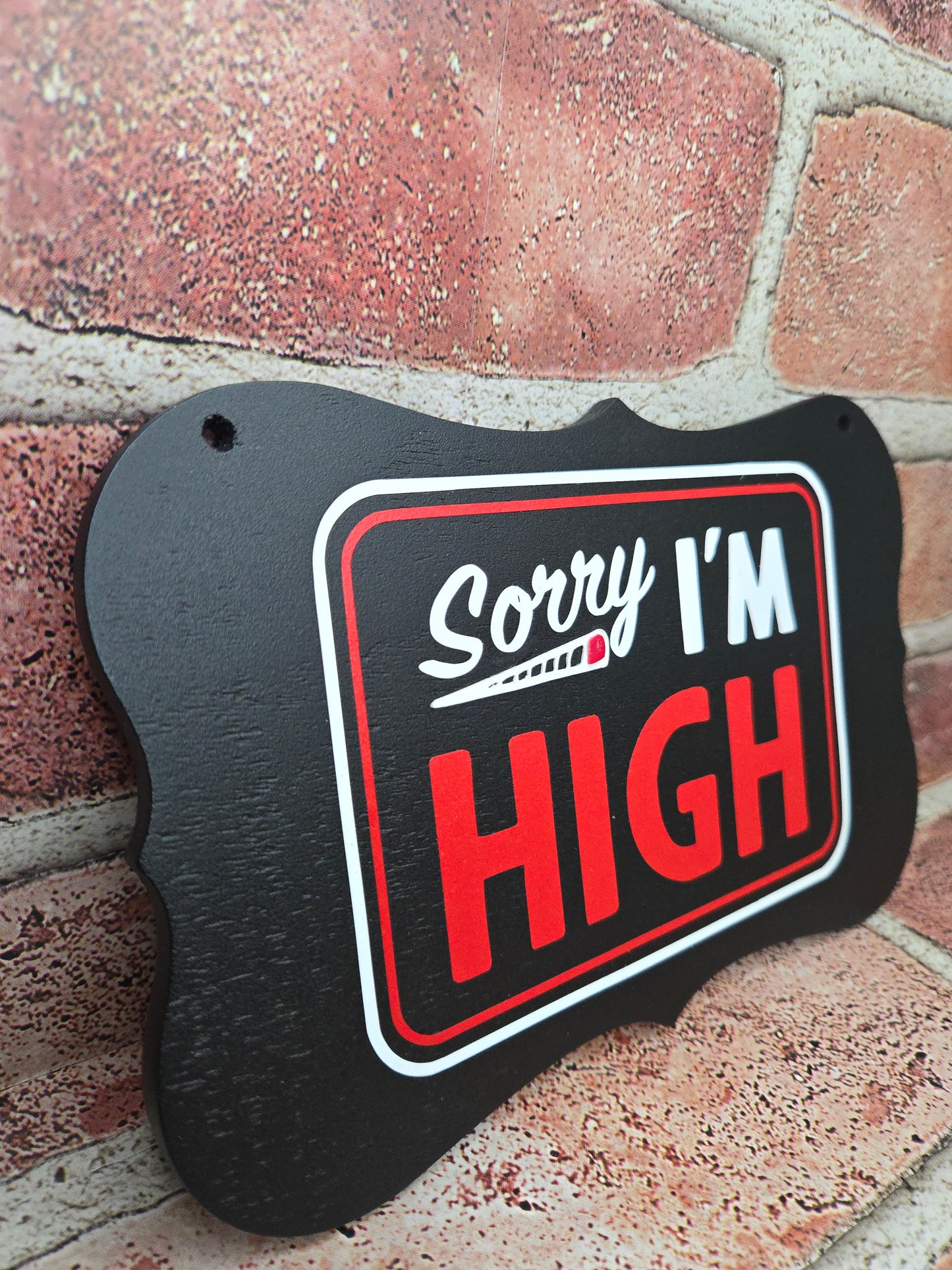 Sorry Wall Sign (Mini)