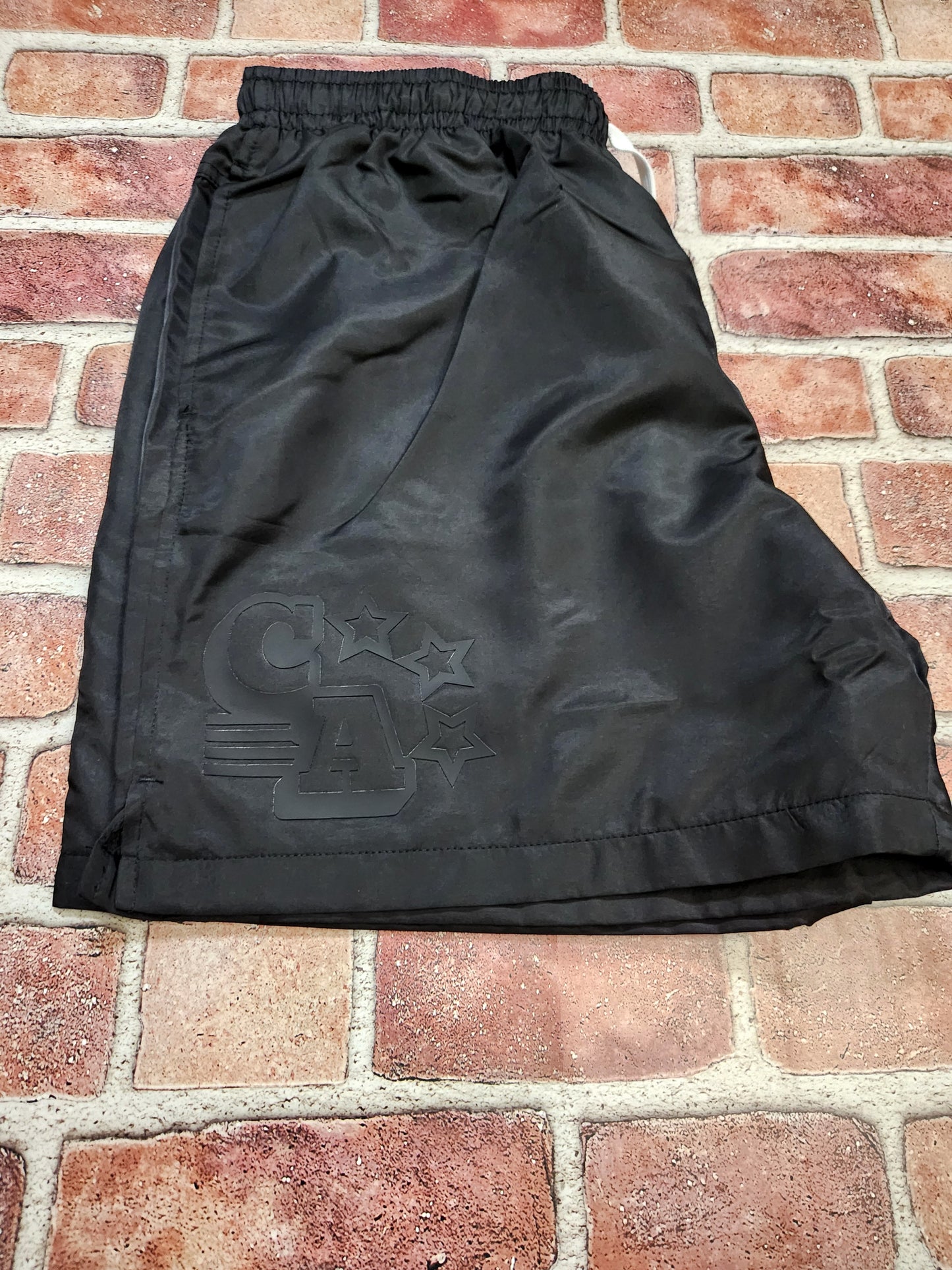 Centre Ave Windbreaker Shorts (Blackout)