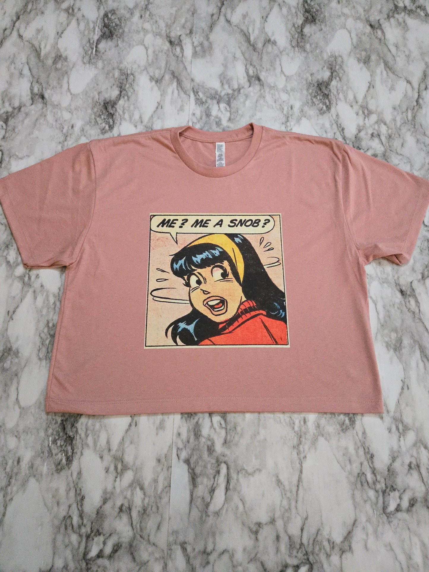 Snob Crop T-Shirt