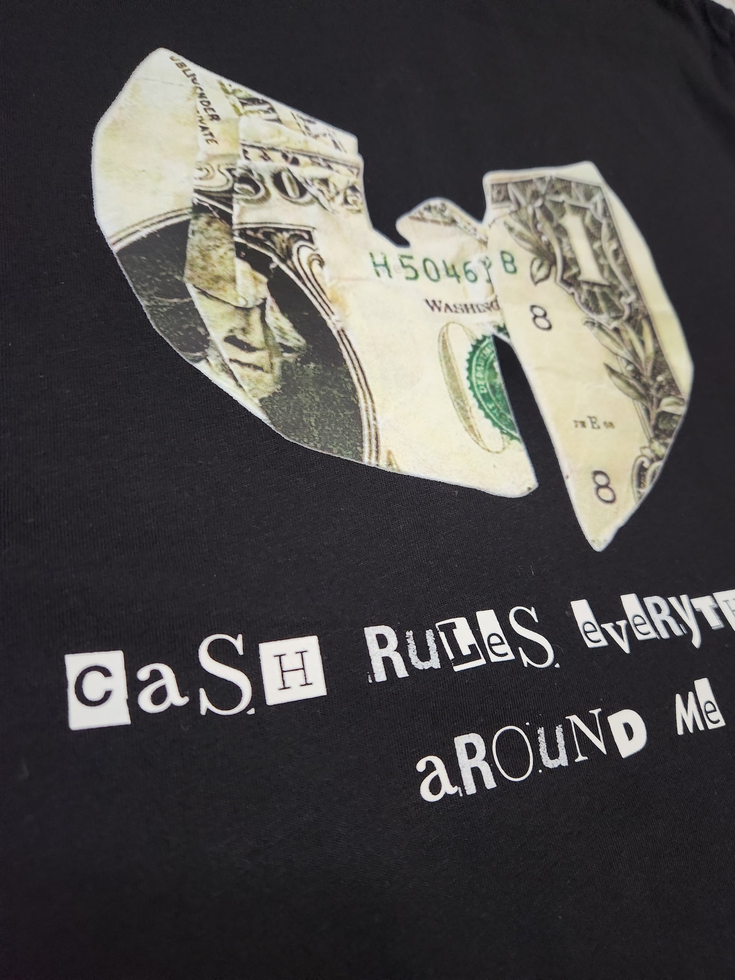 Cash Rules T-Shirt (Black)