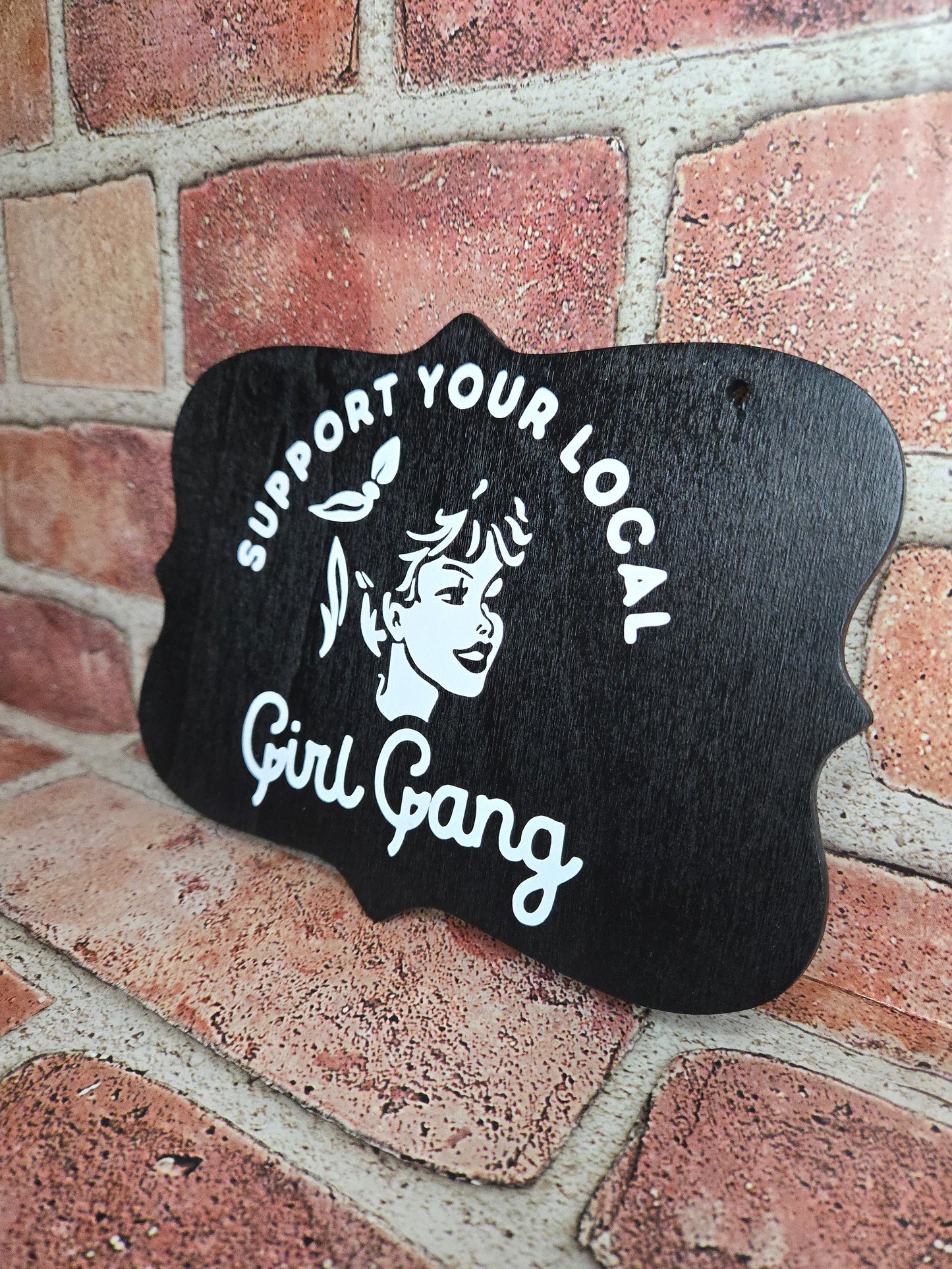 Girl Gang Wall Sign