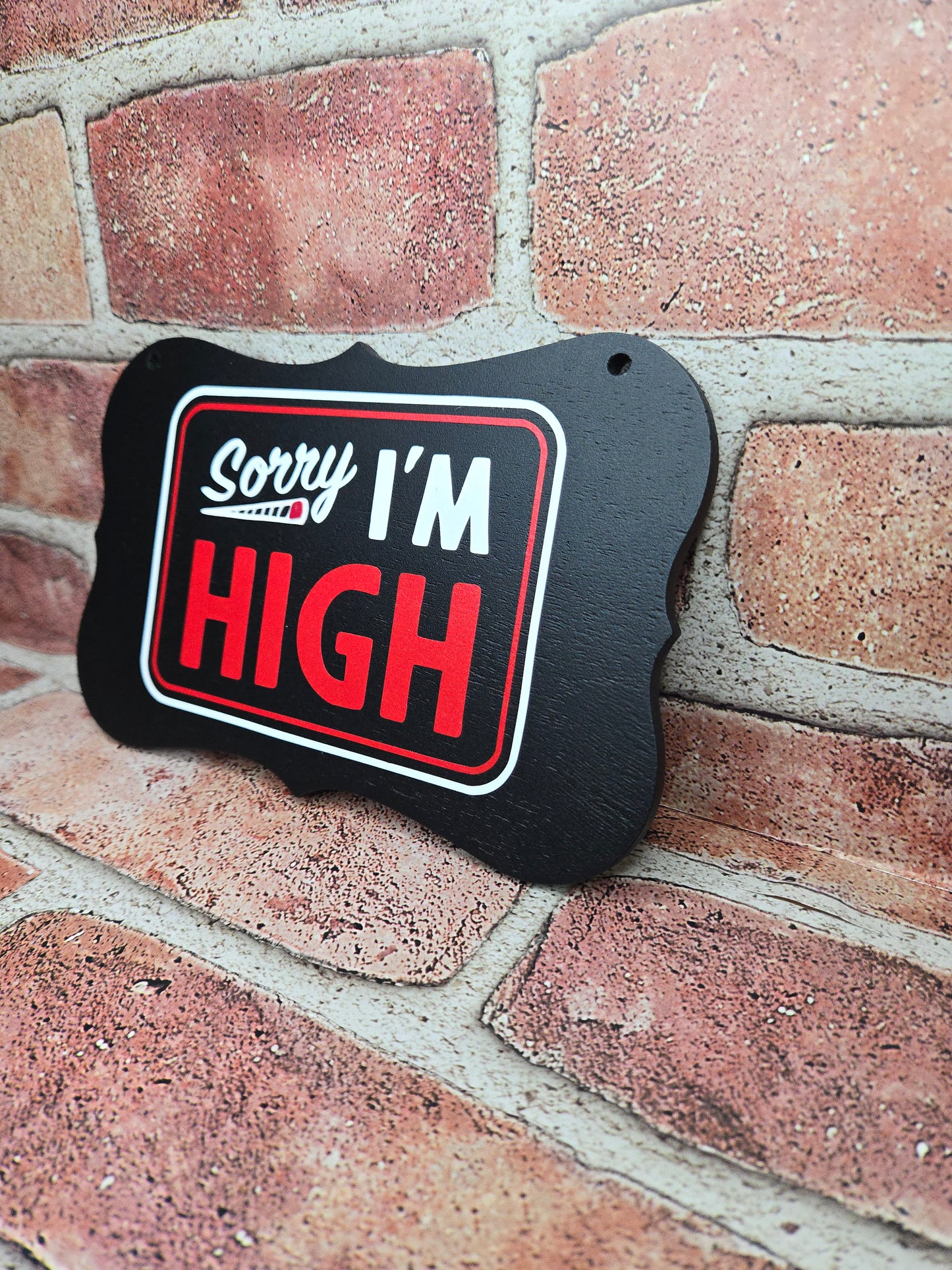 Sorry Wall Sign (Mini)