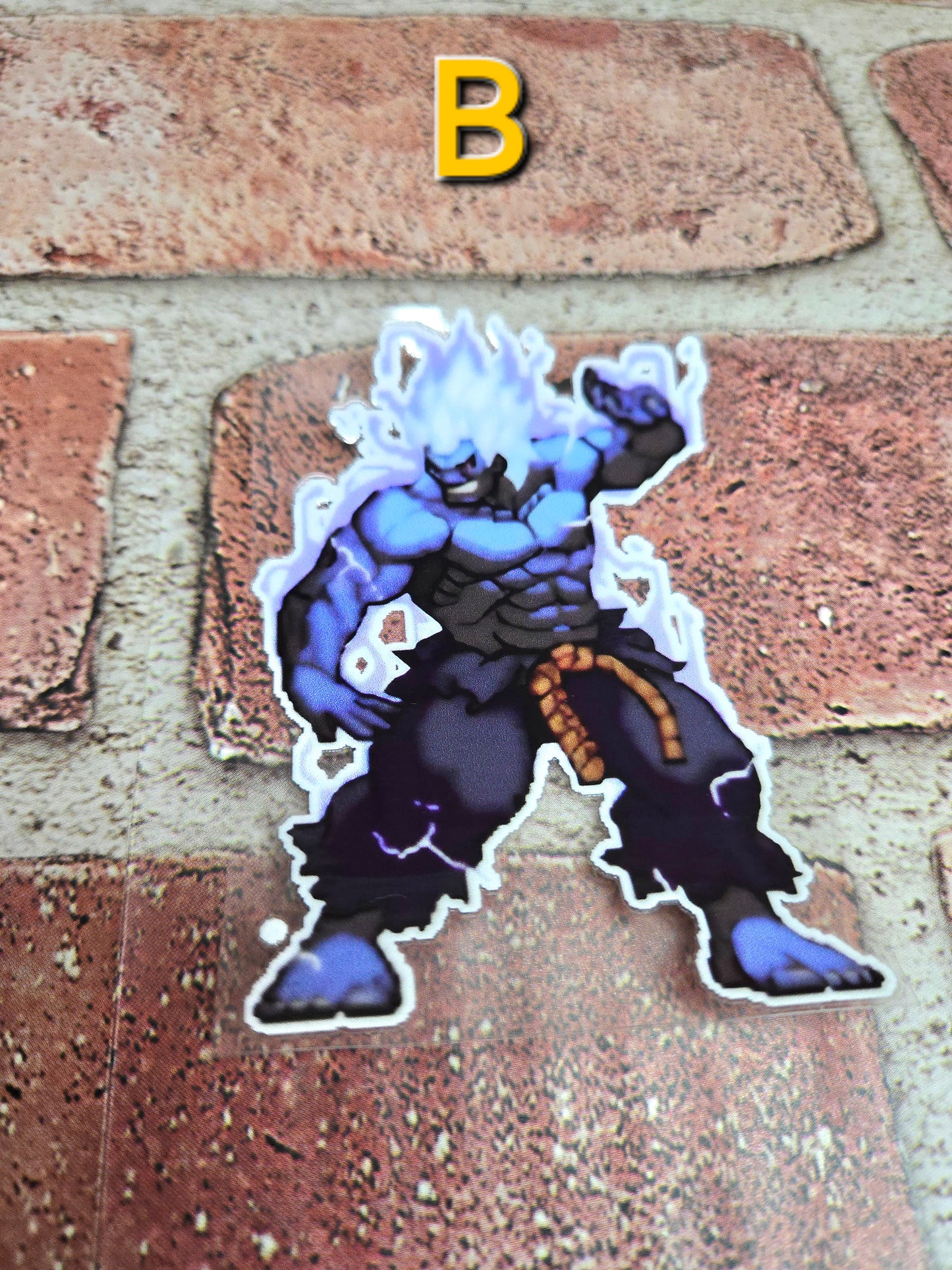 Capave vs Street Fighter Stickers (Set 1)