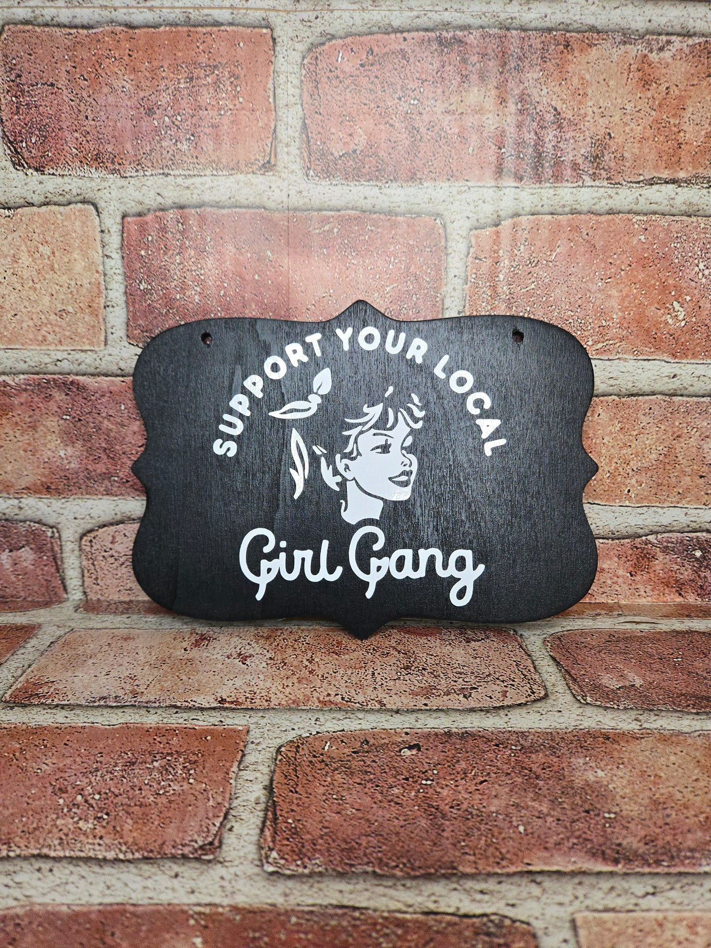 Girl Gang Wall Sign