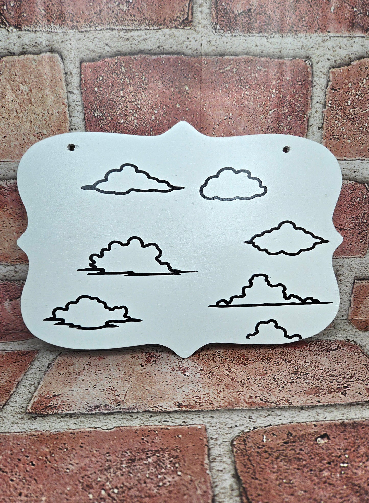 High Wall Sign (White)