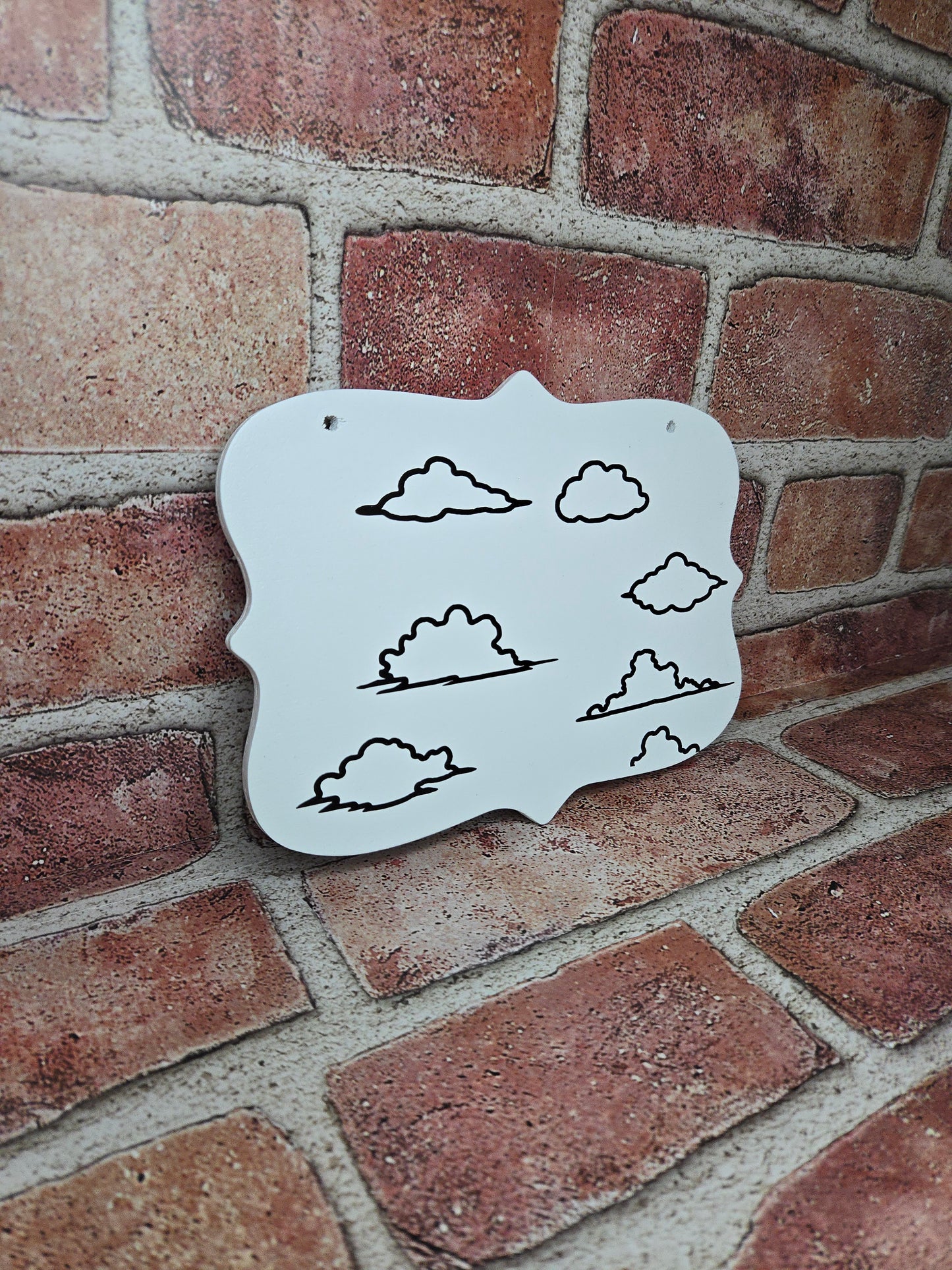 High Wall Sign (White)