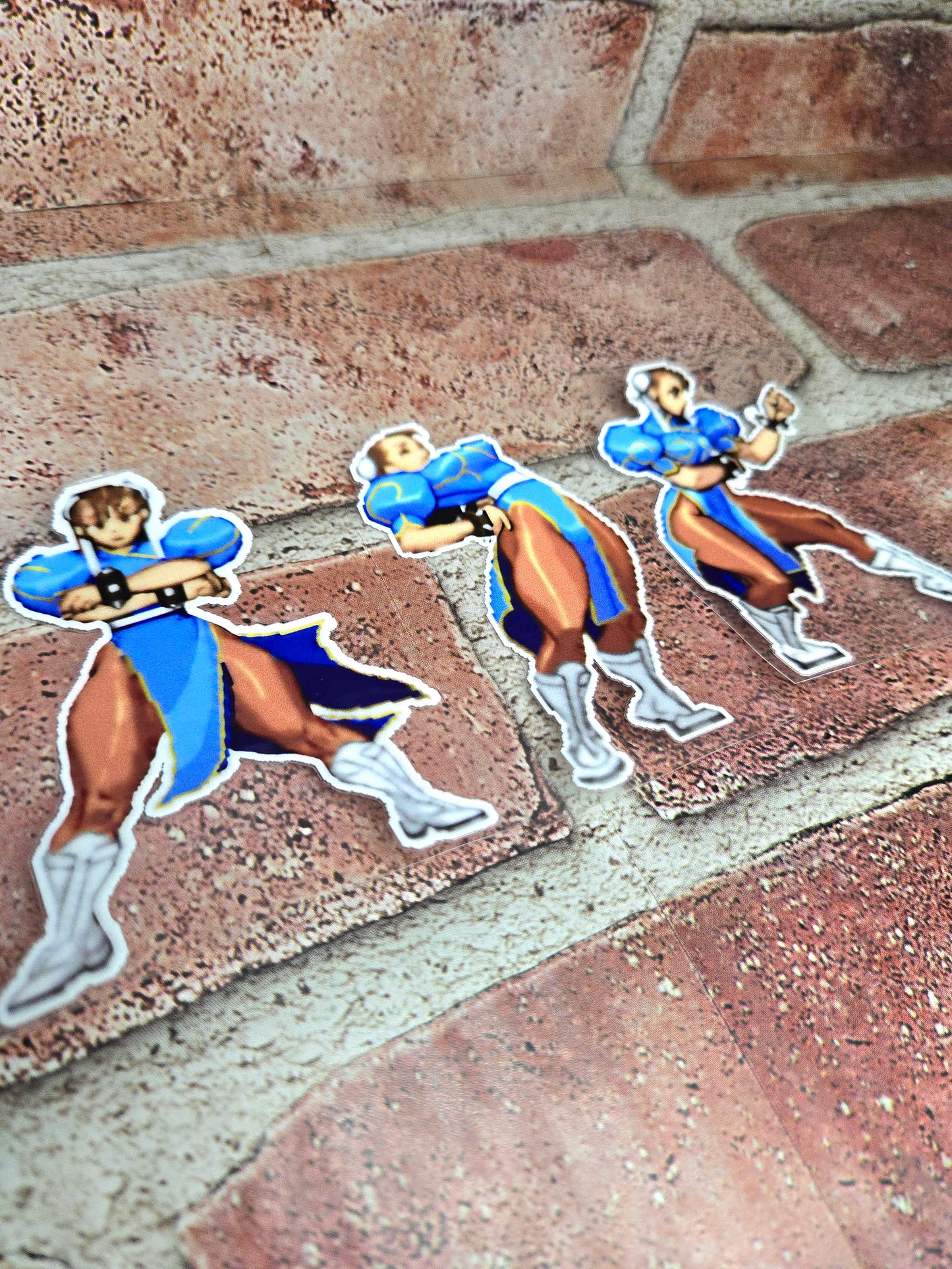 Capave vs Street Fighter Stickers (Set 1)