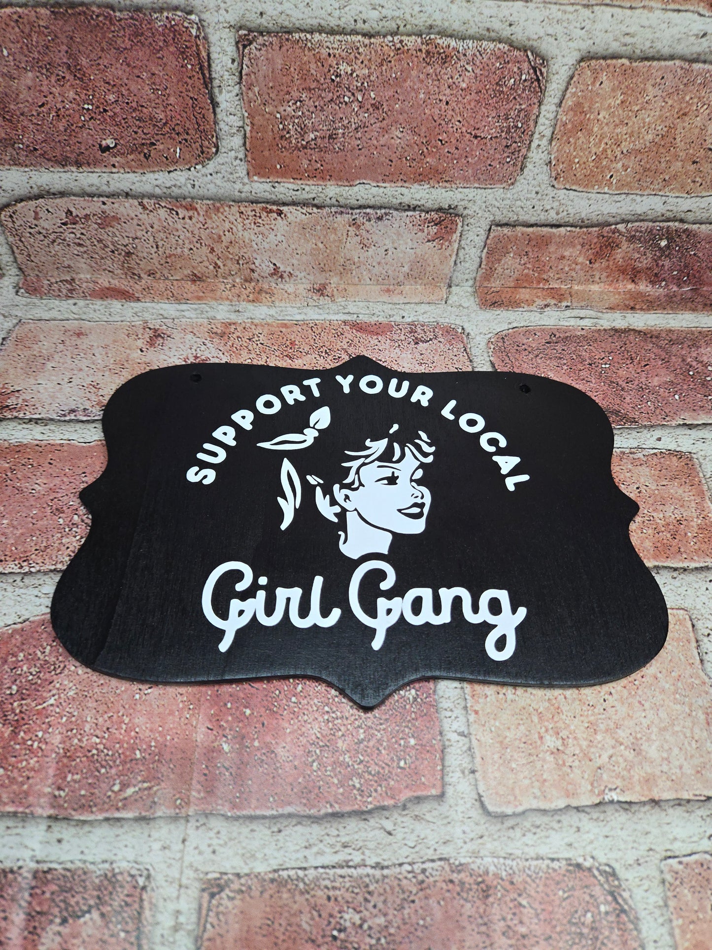 Girl Gang Wall Sign