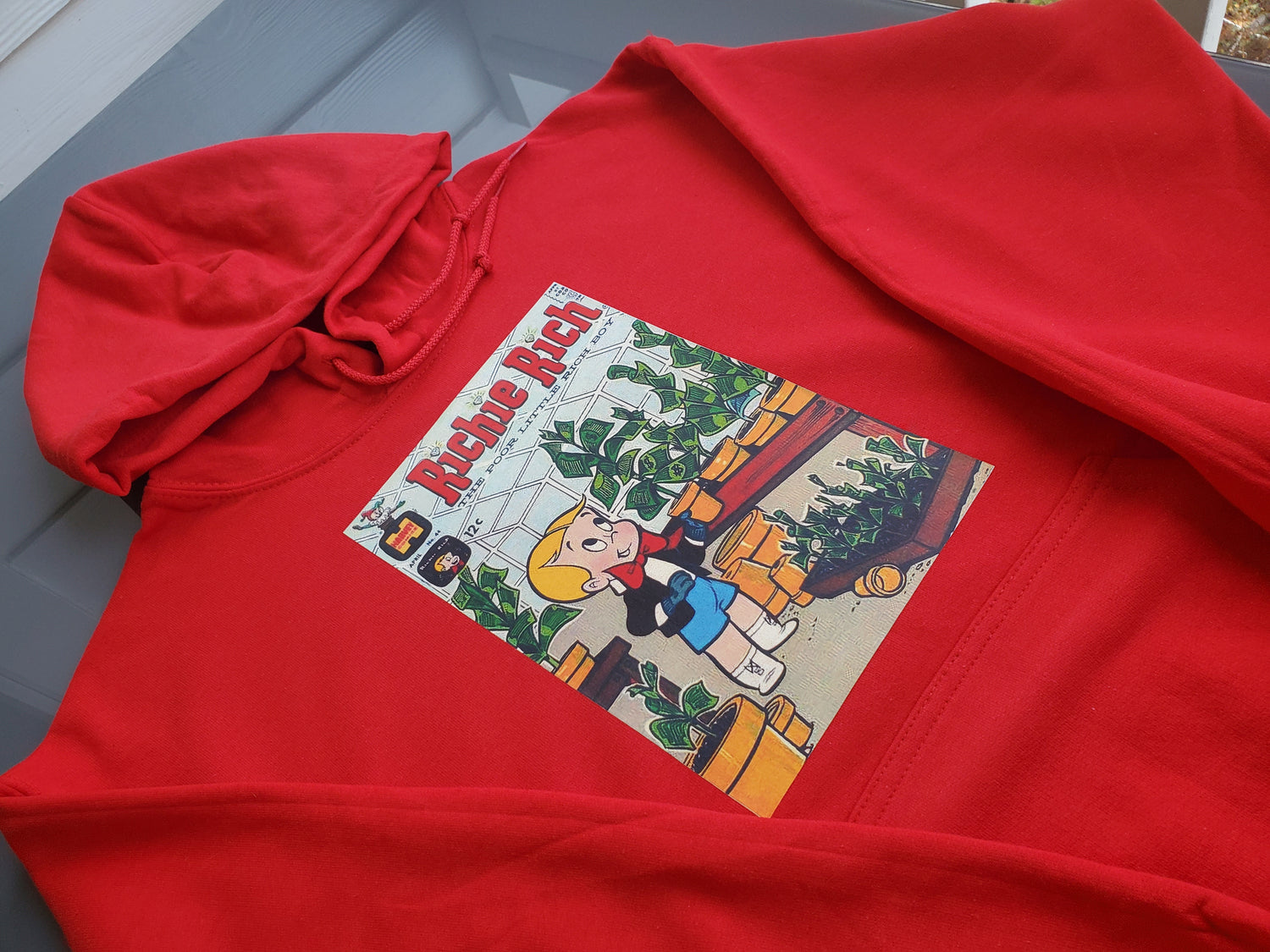 Money Trees Vintage Hoodie - Centre Ave Clothing Co.