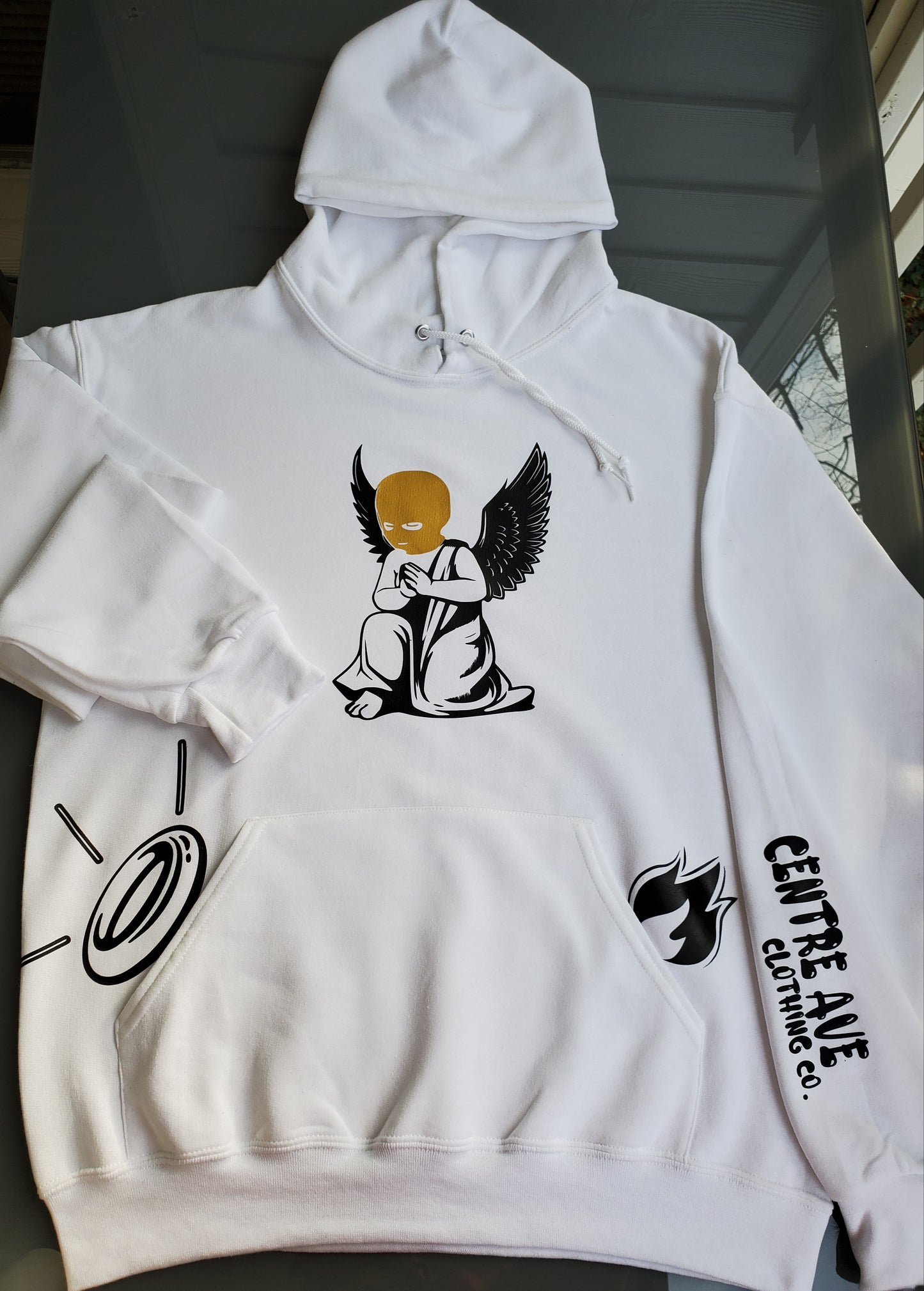 Trap Angel Sweatshirt Hoodie - Centre Ave Clothing Co.