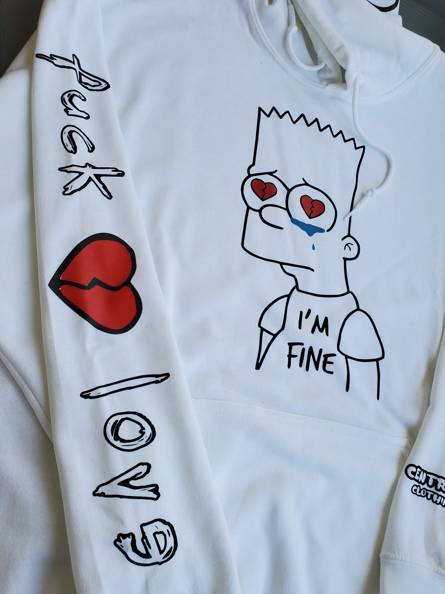 F@$% Love Hoodie - Centre Ave Clothing Co.