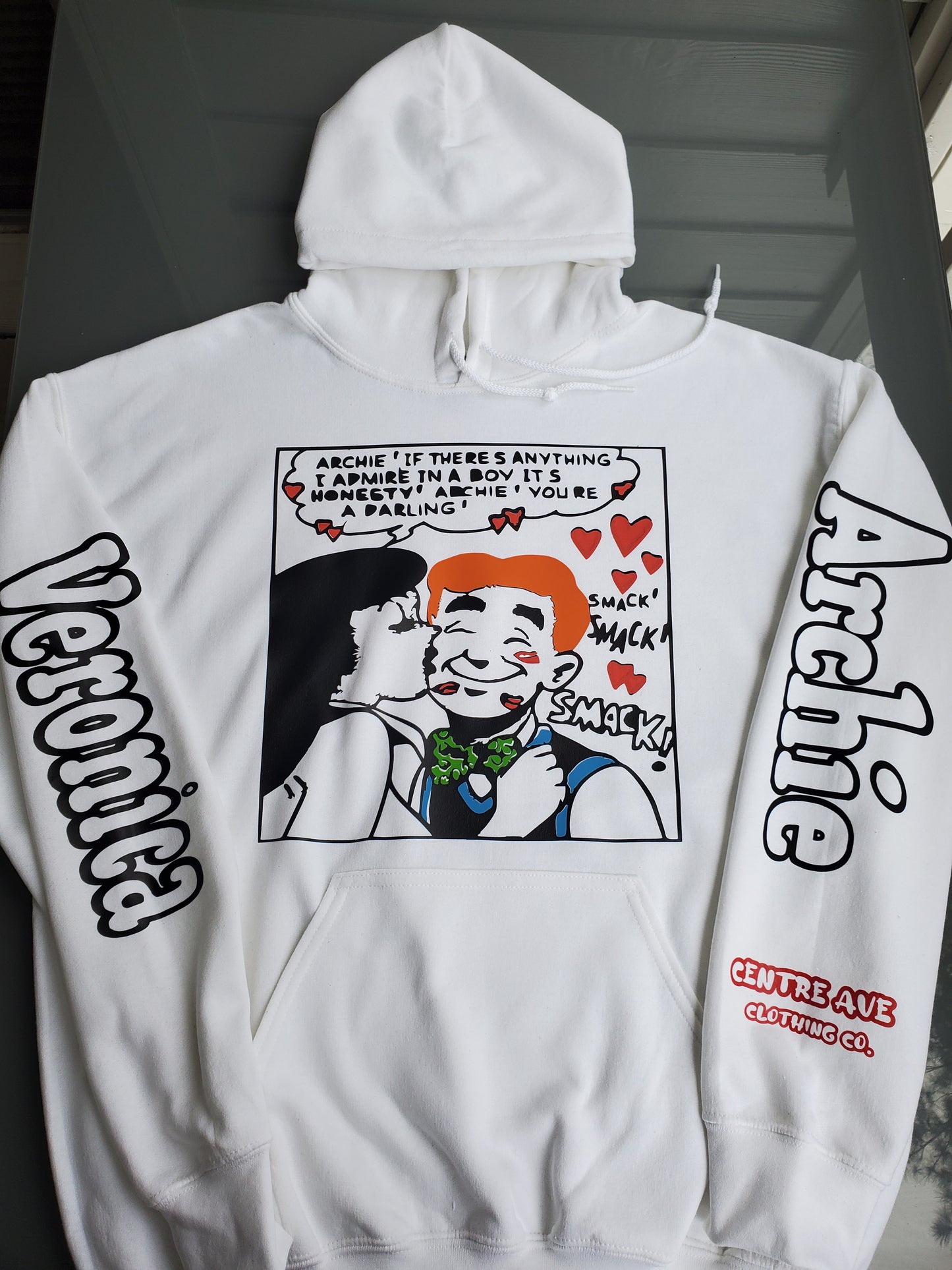 Old School Love Hoodie - Centre Ave Clothing Co.