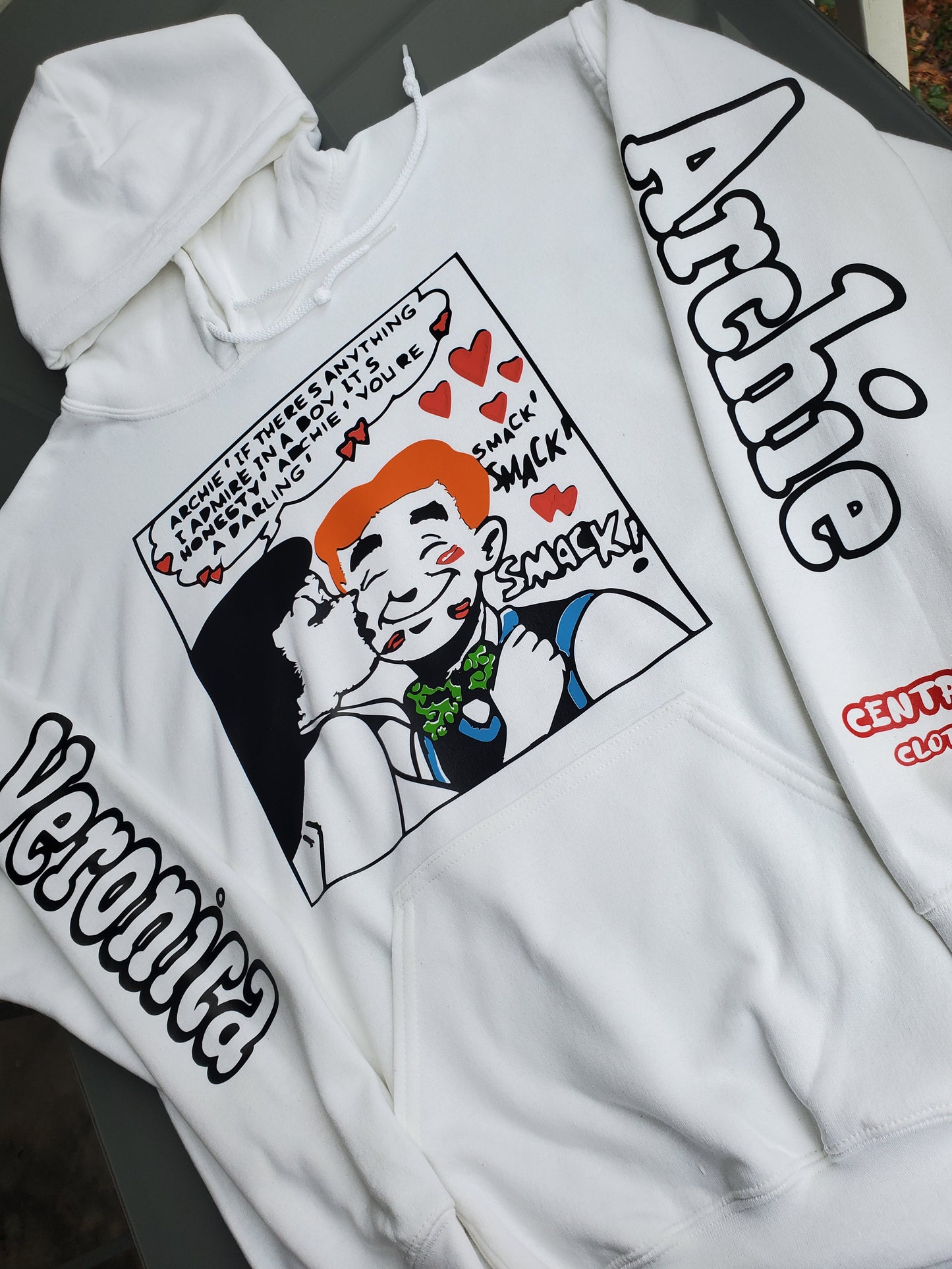 Old School Love Hoodie - Centre Ave Clothing Co.