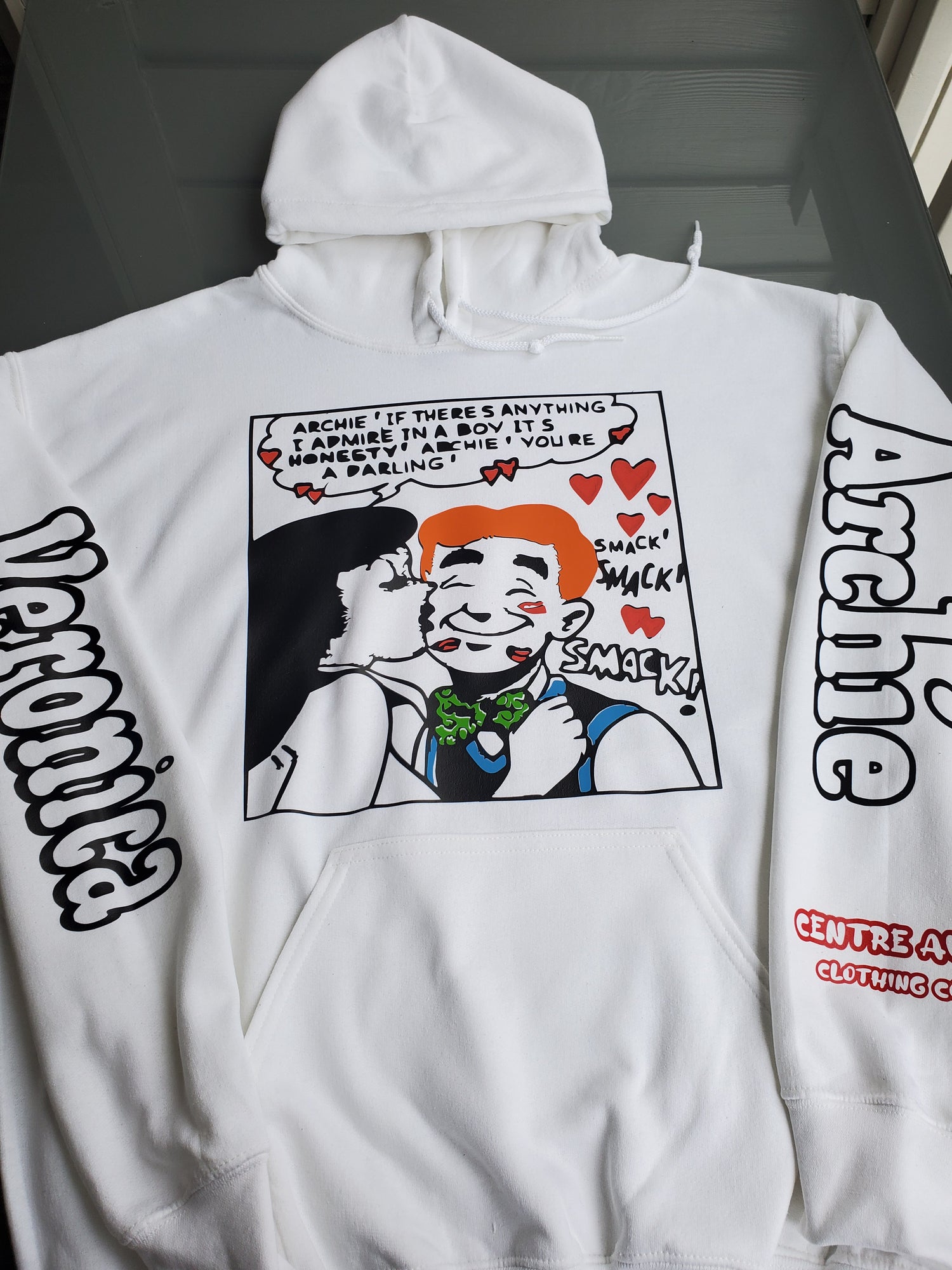 Old School Love Hoodie - Centre Ave Clothing Co.
