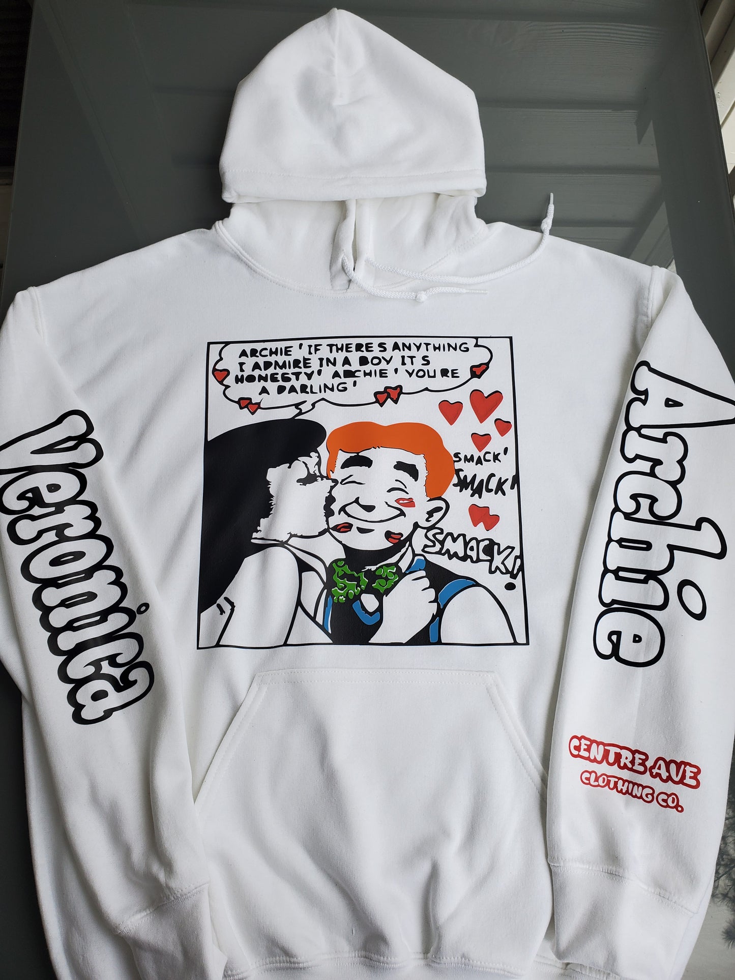 Old School Love Hoodie - Centre Ave Clothing Co.