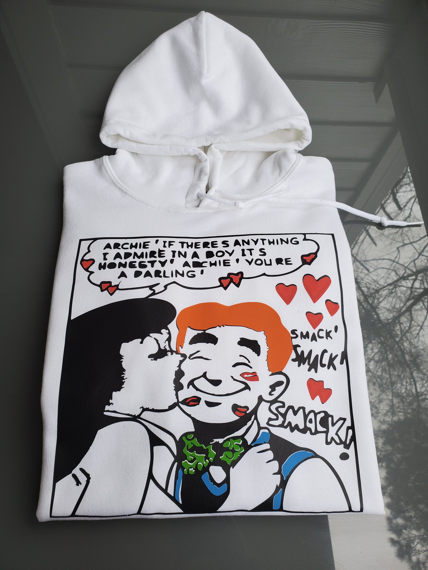 Old School Love Hoodie - Centre Ave Clothing Co.