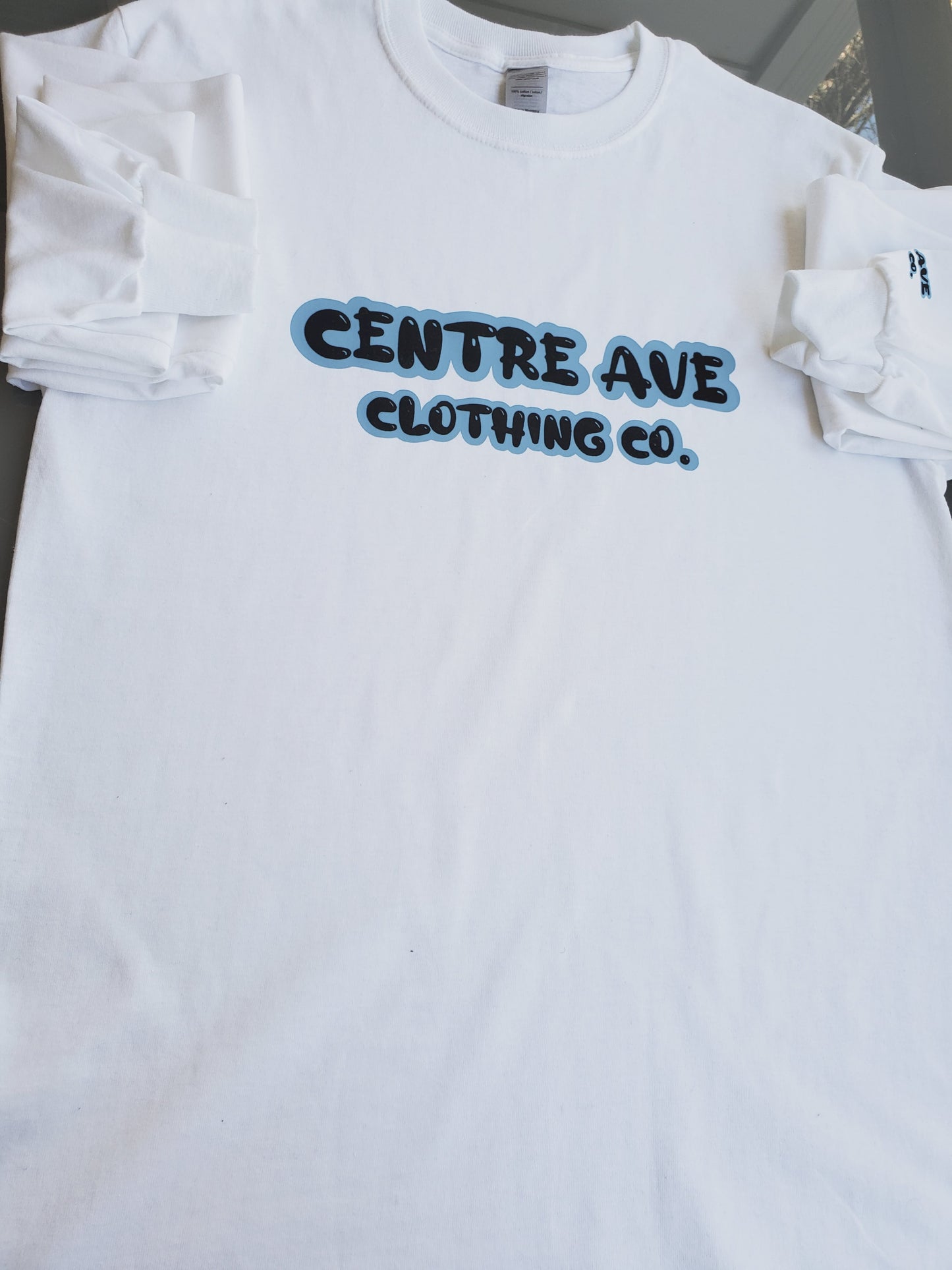 Centre Ave "University" Long Sleeve T-Shirt - Centre Ave Clothing Co.