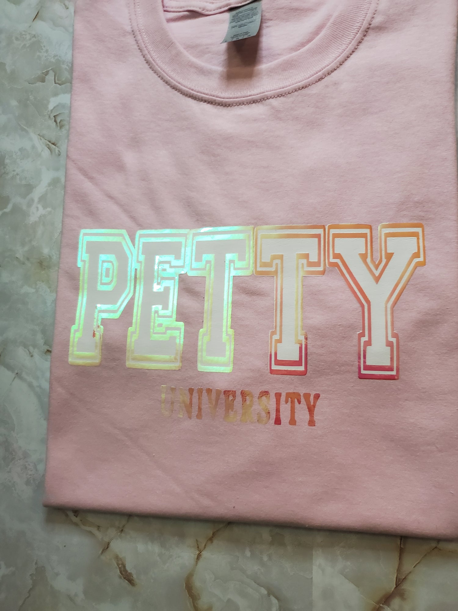 PETTY University (Pretty Pink) - Centre Ave Clothing Co.