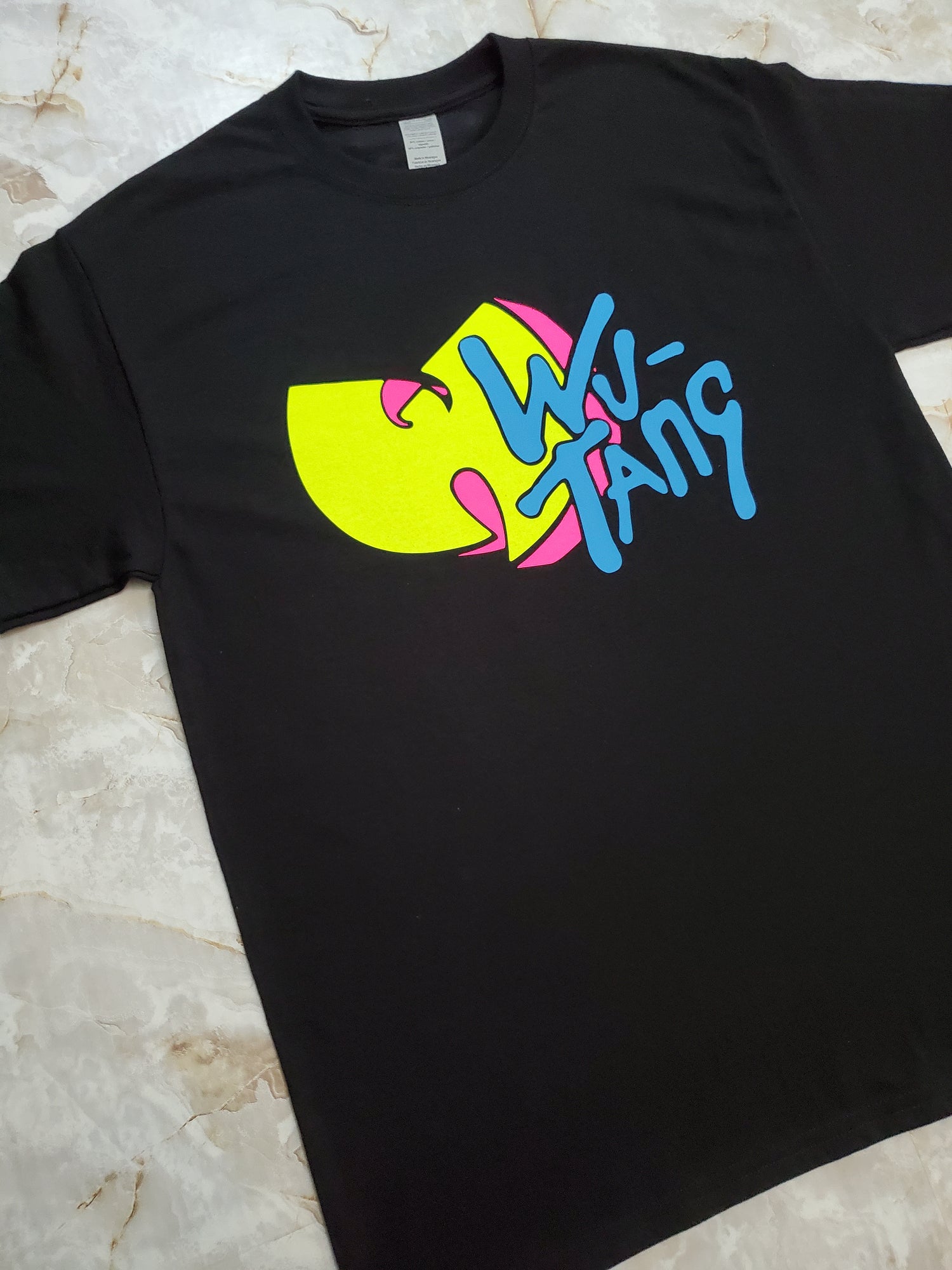 Wu Tang T-Shirt (Neon) - Centre Ave Clothing Co.