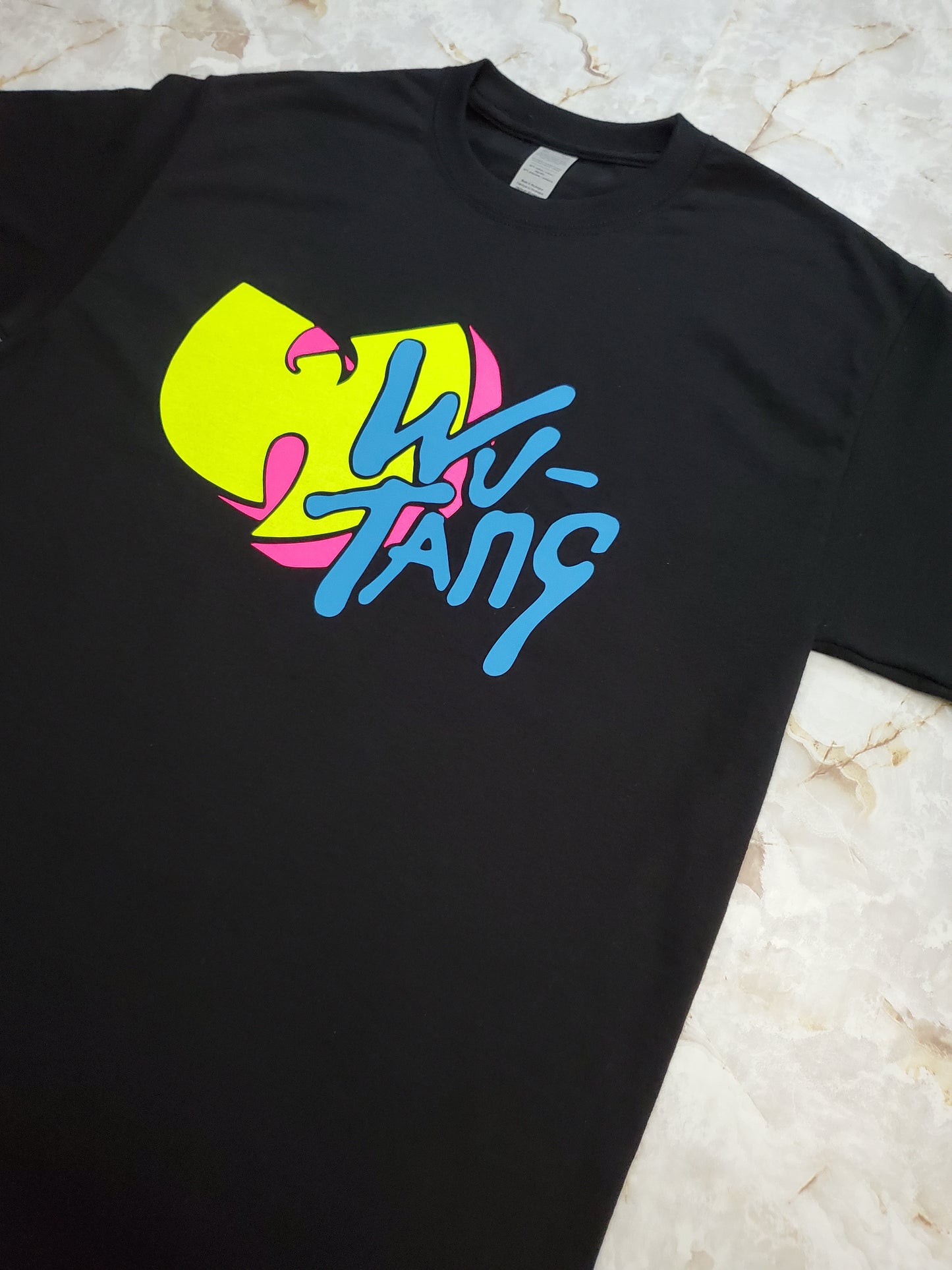 Wu Tang T-Shirt (Neon) - Centre Ave Clothing Co.