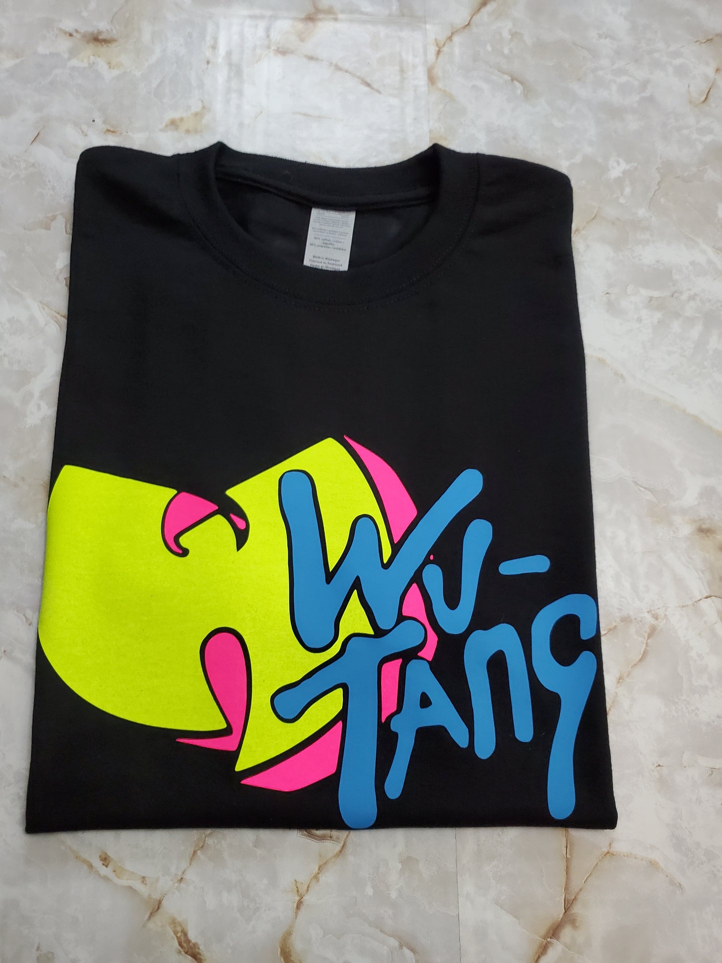 Wu Tang T-Shirt (Neon) - Centre Ave Clothing Co.