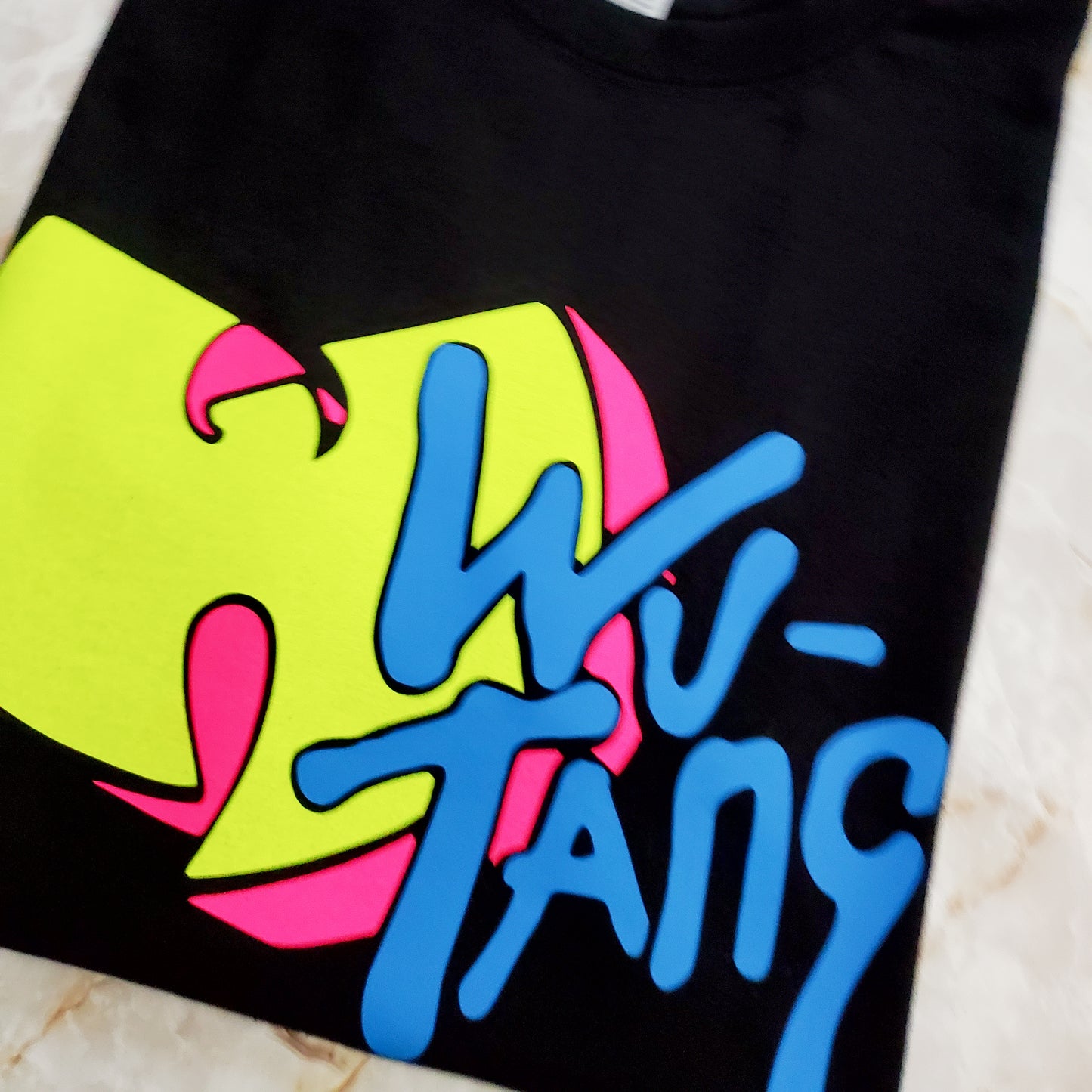 Wu Tang T-Shirt (Neon) - Centre Ave Clothing Co.