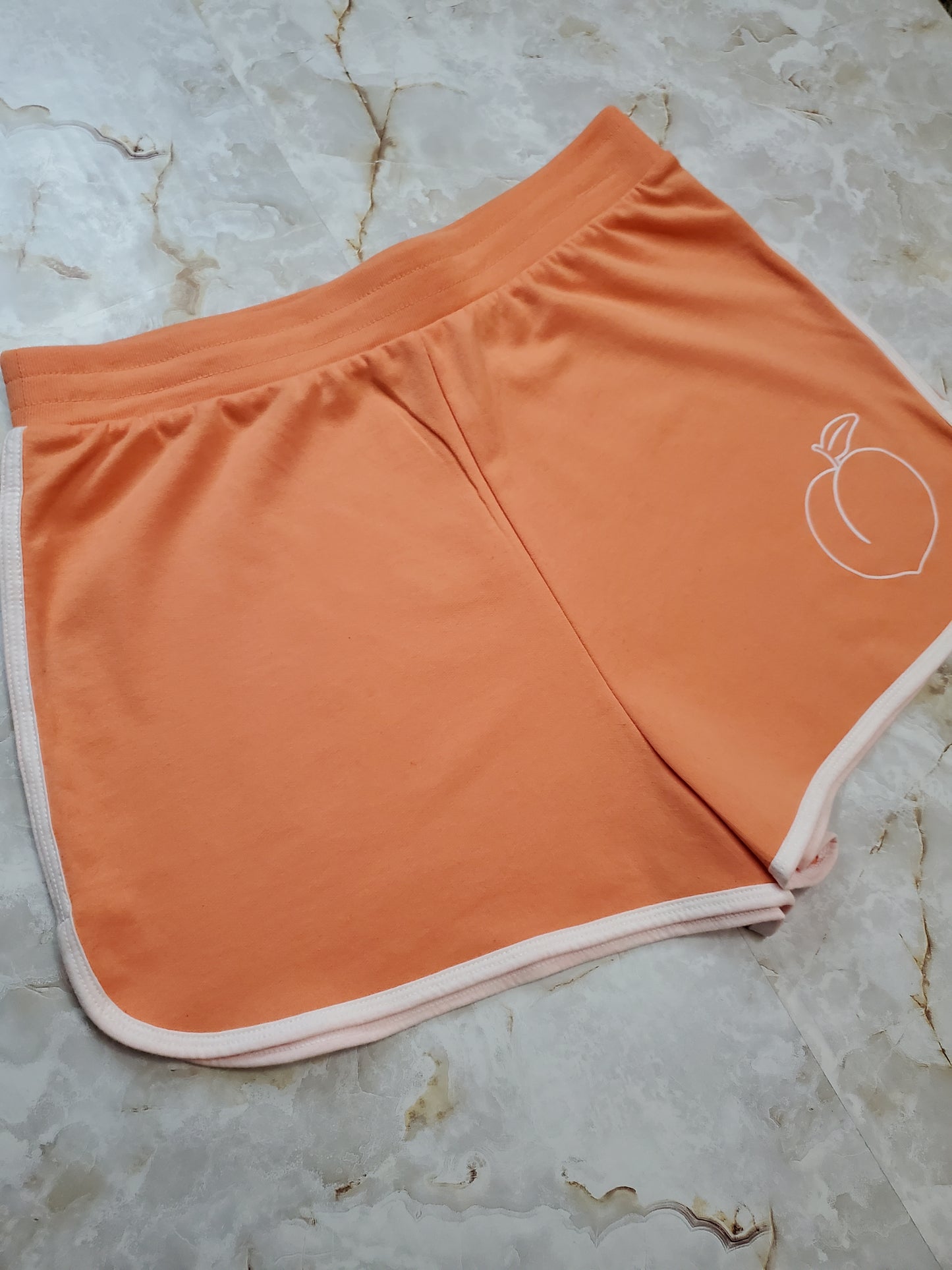 Peachy Retro Boy Shorts - Centre Ave Clothing Co.