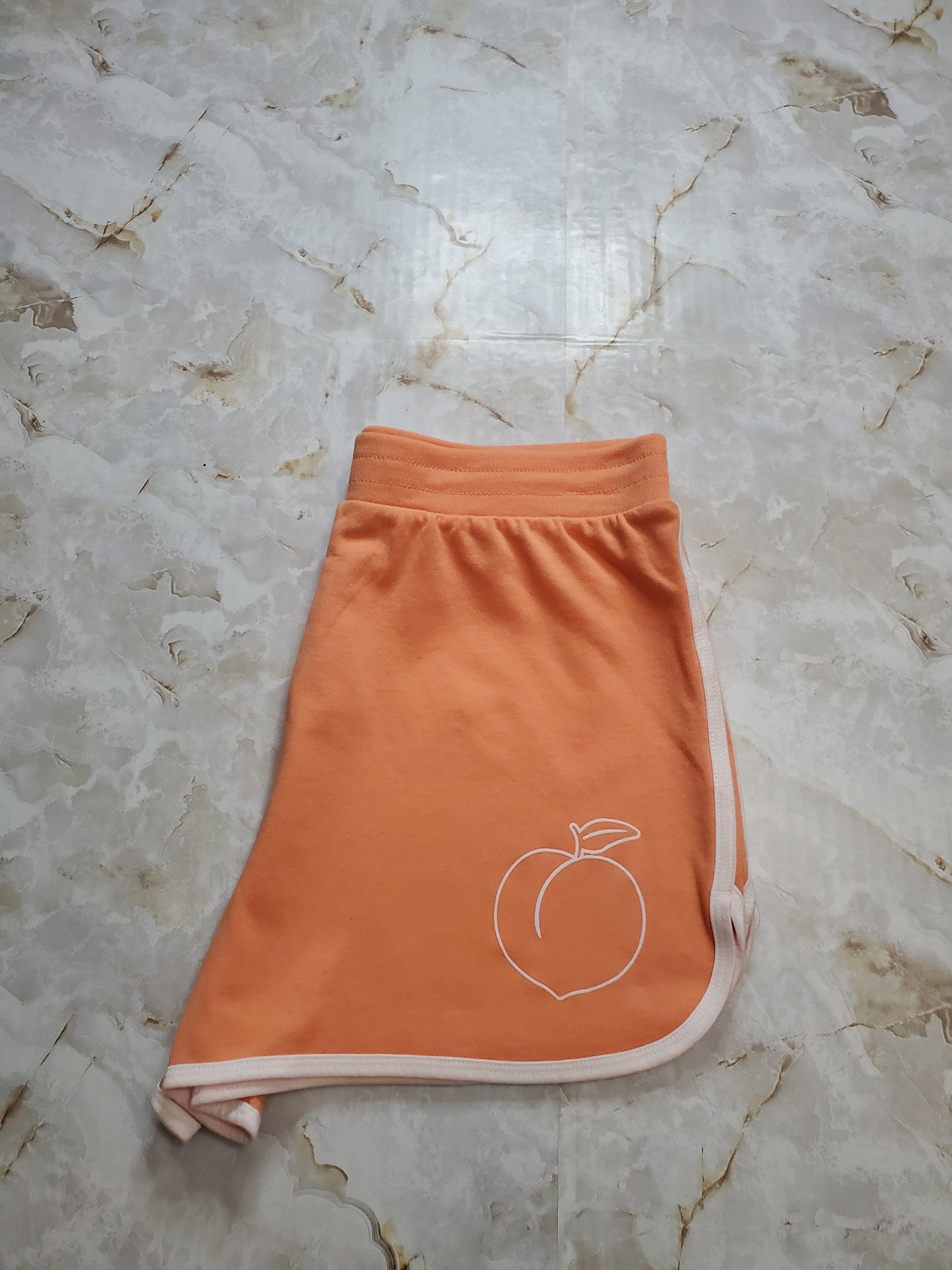 Peachy Retro Boy Shorts - Centre Ave Clothing Co.