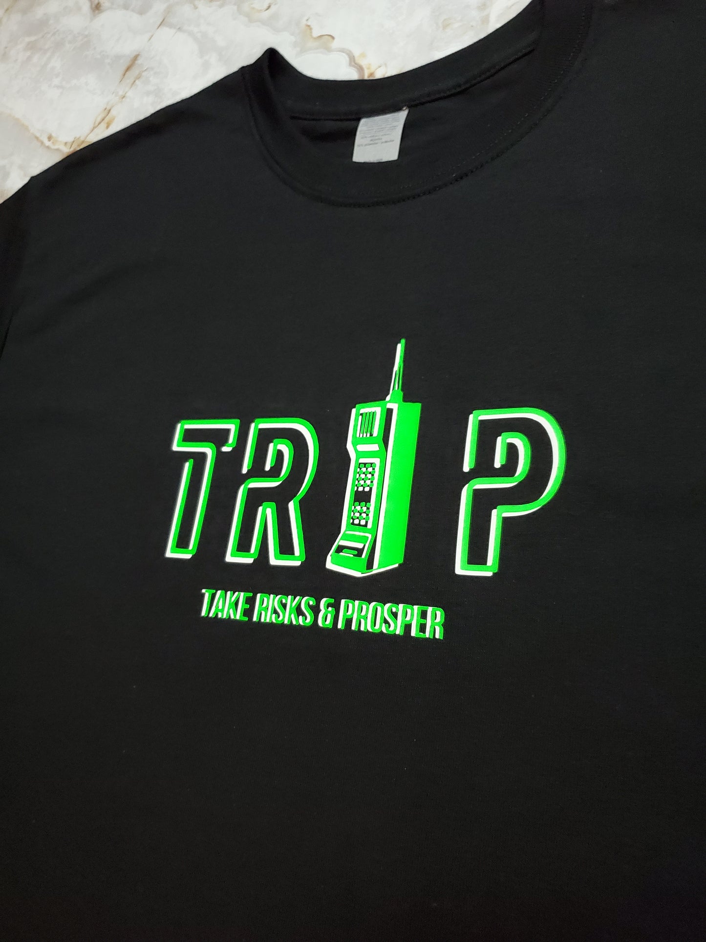 T.R.A.P T-Shirt (Electric Green) - Centre Ave Clothing Co.