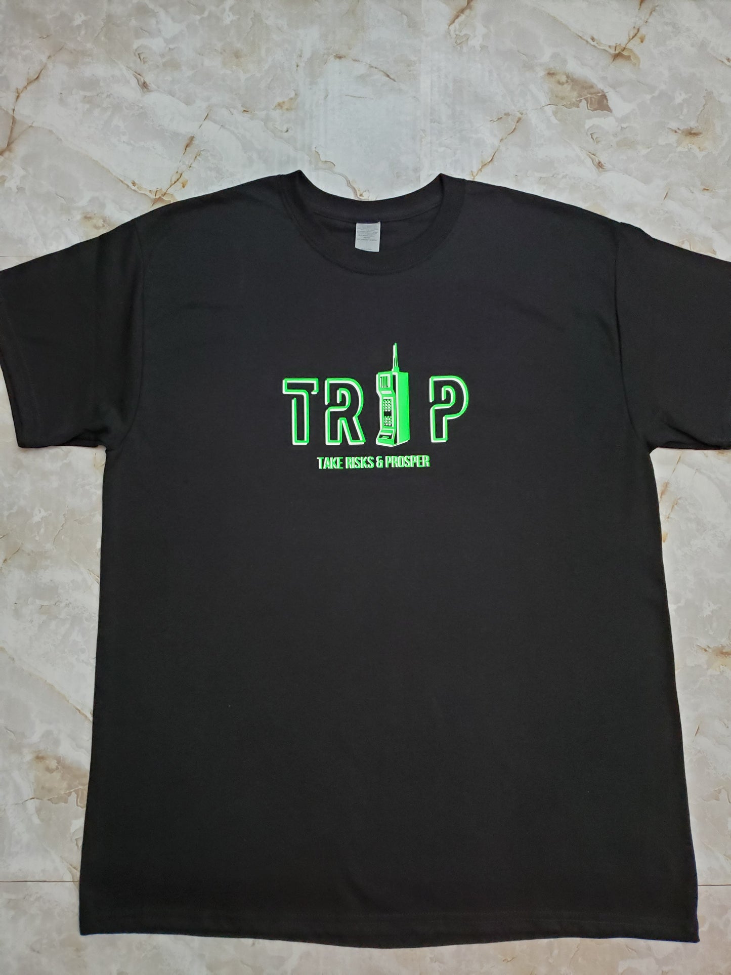 T.R.A.P T-Shirt (Electric Green) - Centre Ave Clothing Co.