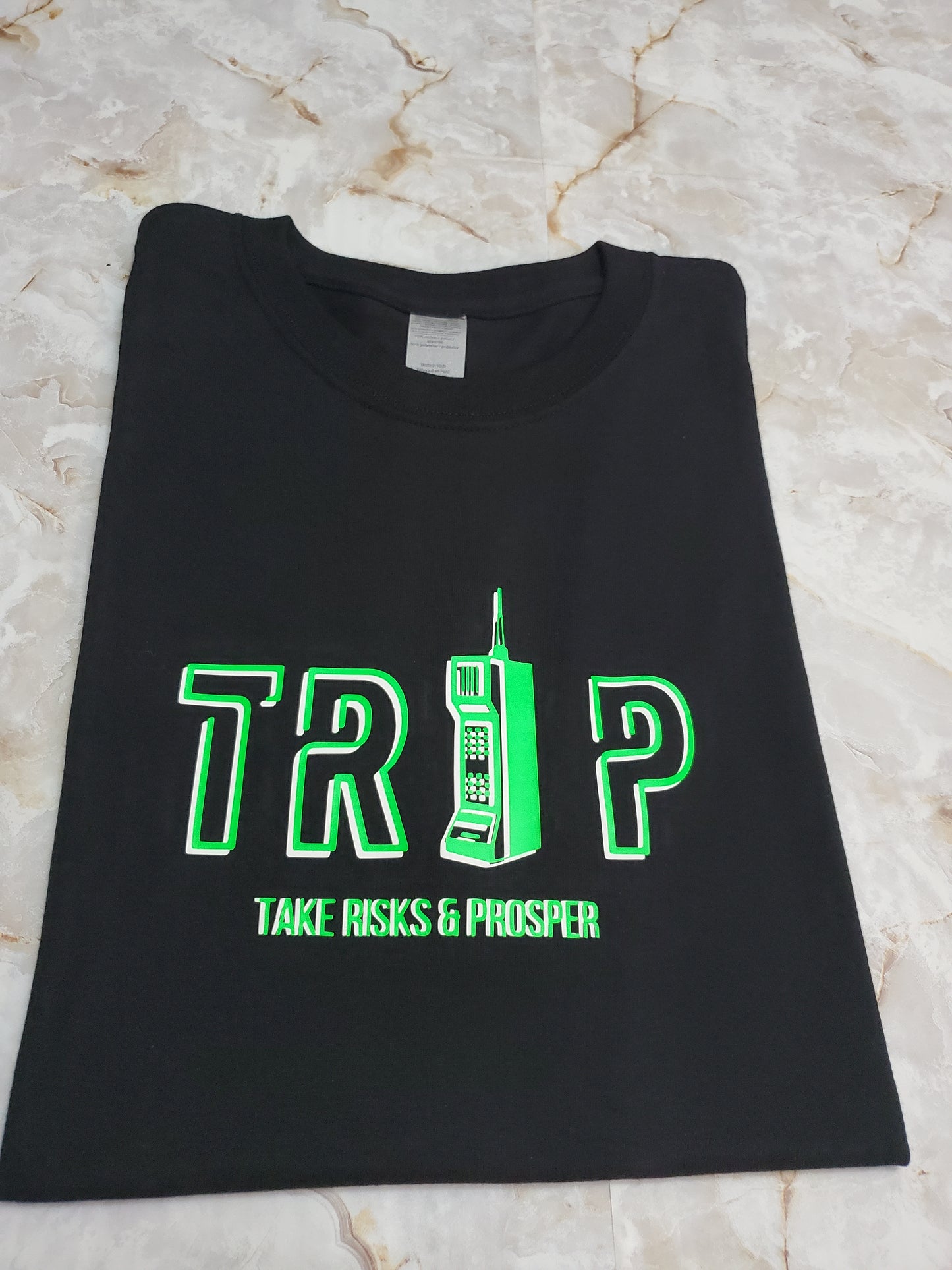 T.R.A.P T-Shirt (Electric Green) - Centre Ave Clothing Co.