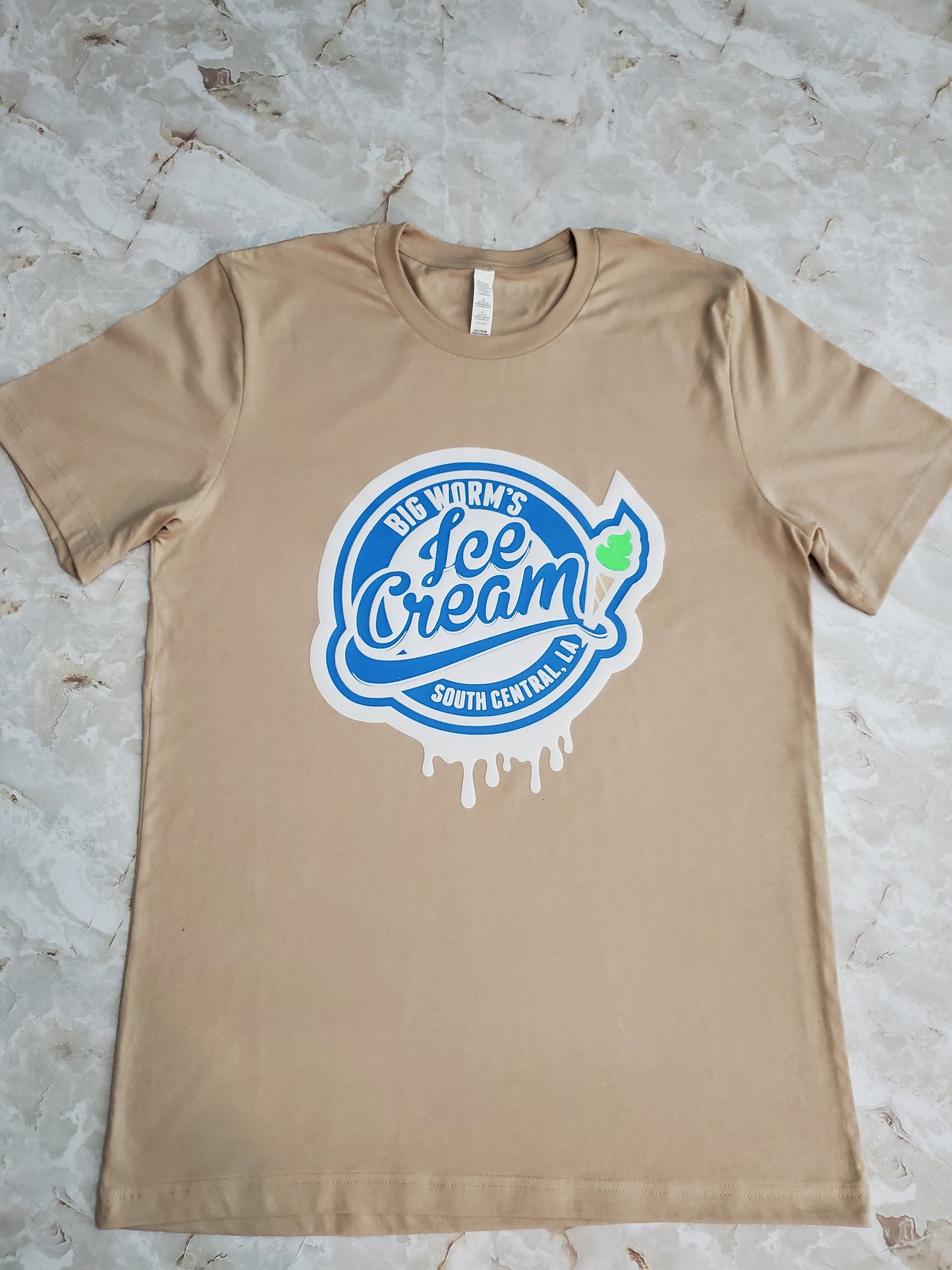 Big Worm's Ice Cream T-Shirt - Centre Ave Clothing Co.