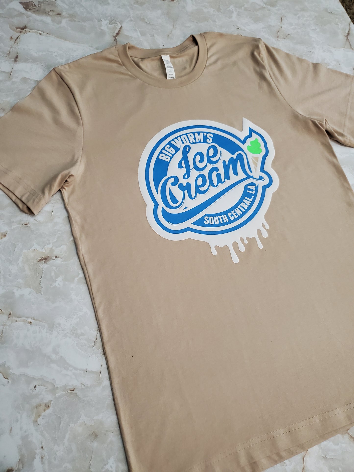 Big Worm's Ice Cream T-Shirt - Centre Ave Clothing Co.