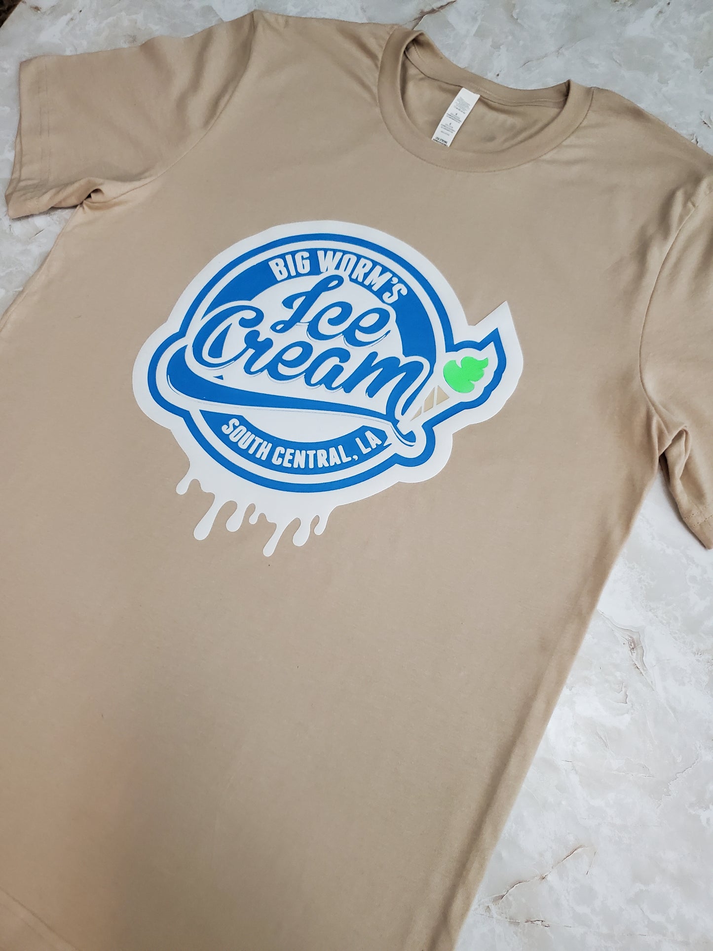 Big Worm's Ice Cream T-Shirt - Centre Ave Clothing Co.