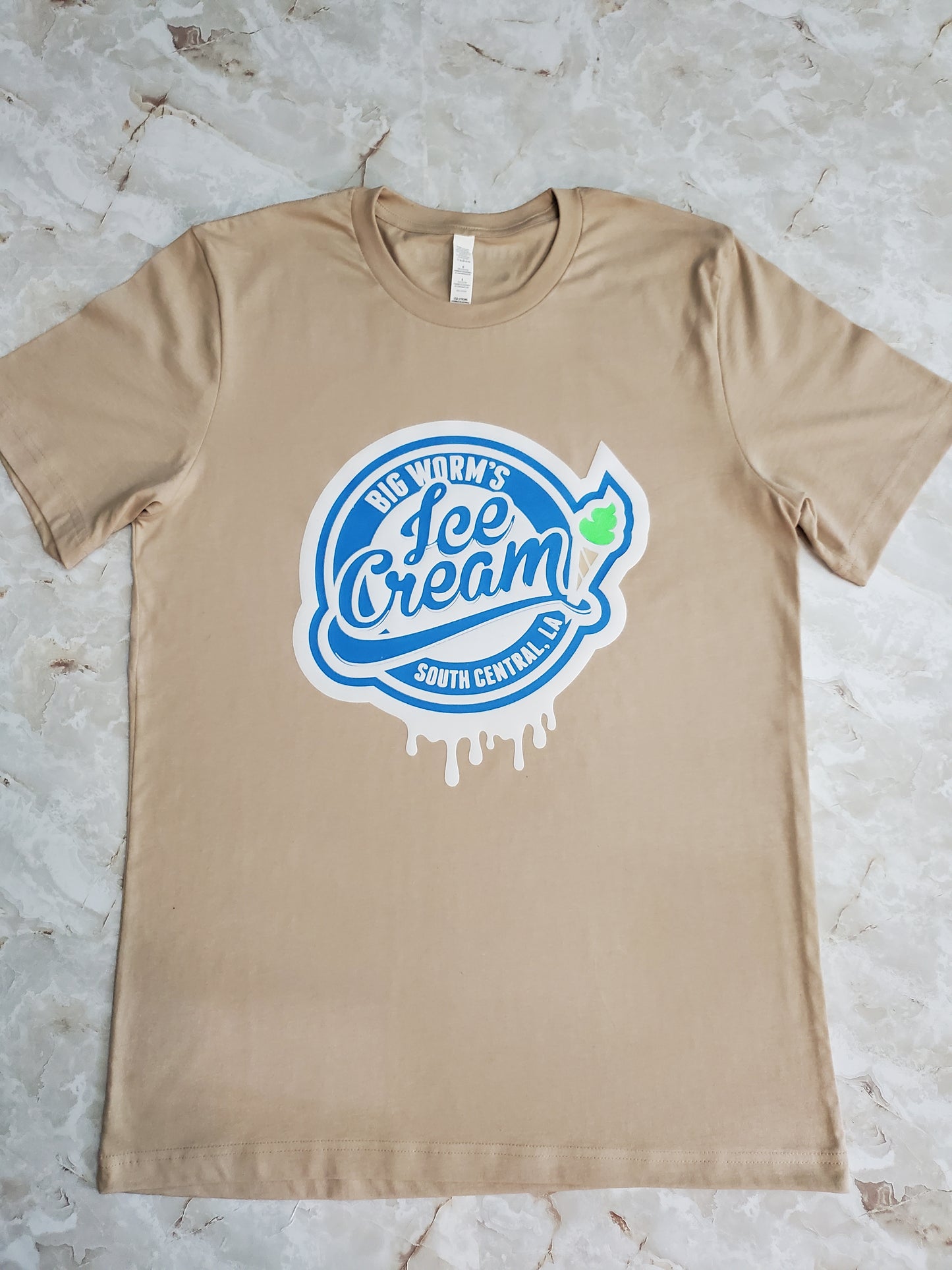 Big Worm's Ice Cream T-Shirt - Centre Ave Clothing Co.