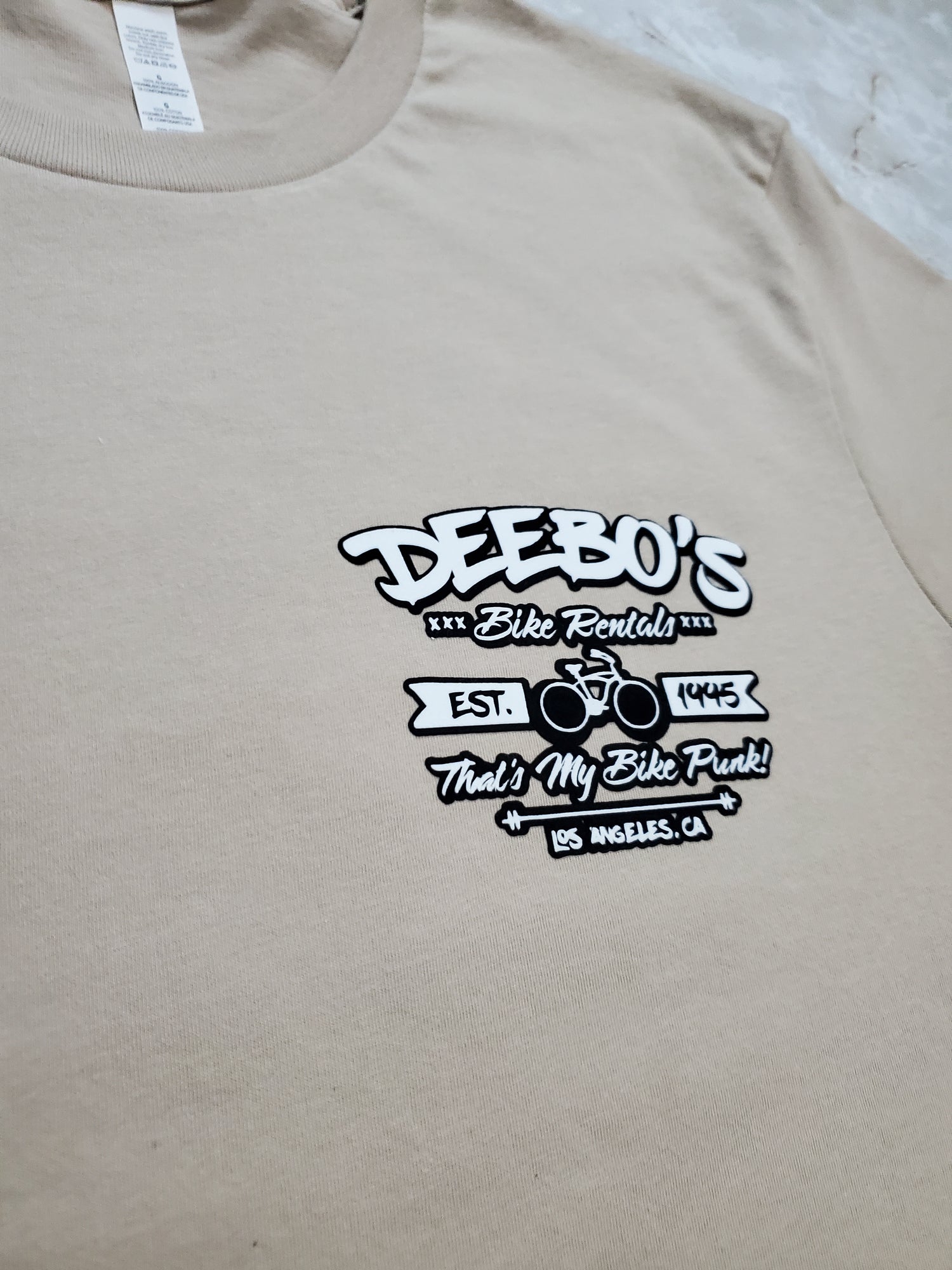 Deebo's Bike Rentals T-Shirt - Centre Ave Clothing Co.