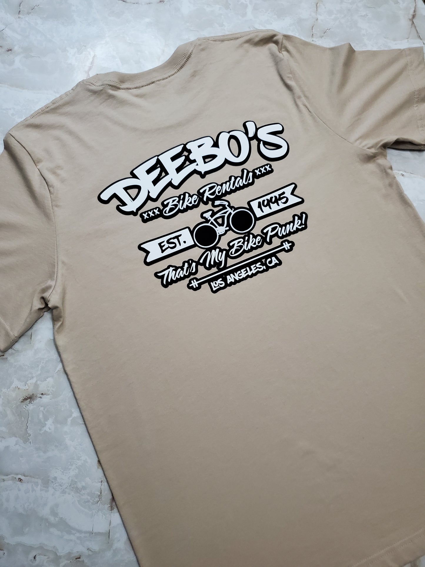 Deebo's Bike Rentals T-Shirt - Centre Ave Clothing Co.