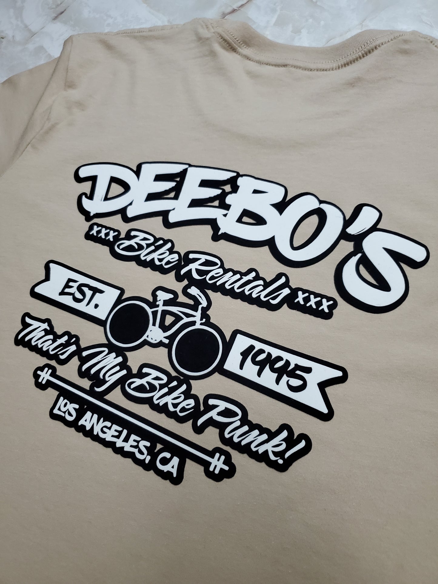 Deebo's Bike Rentals T-Shirt - Centre Ave Clothing Co.