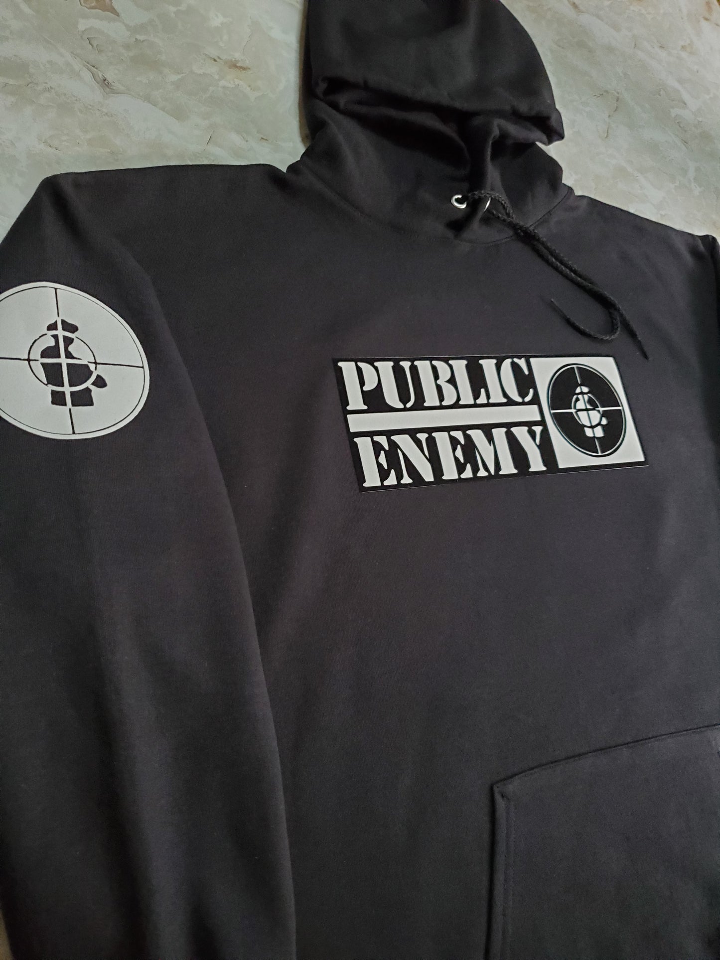 Public Enemy Tribute Hoodie - Centre Ave Clothing Co.