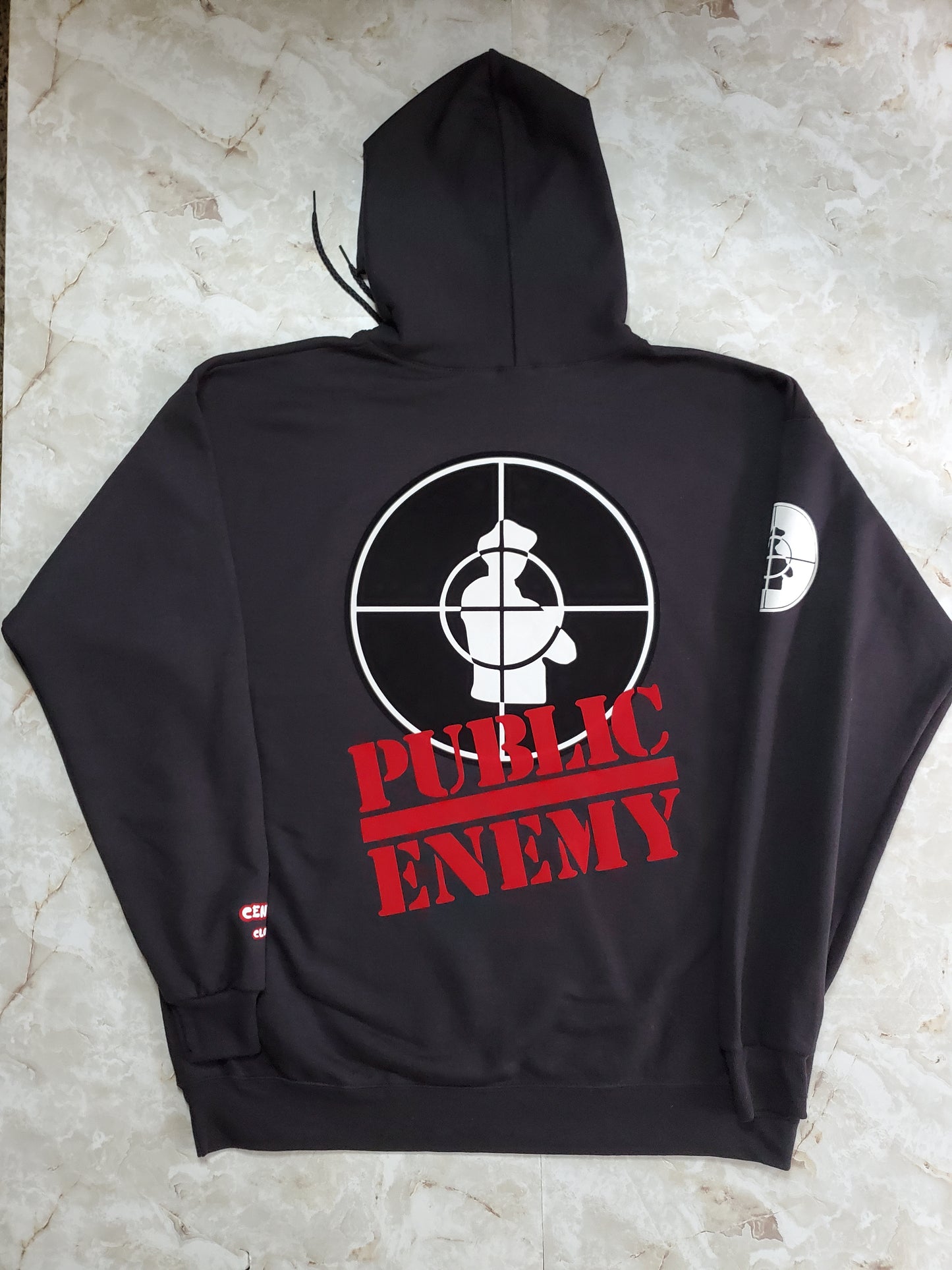 Public Enemy Tribute Hoodie - Centre Ave Clothing Co.