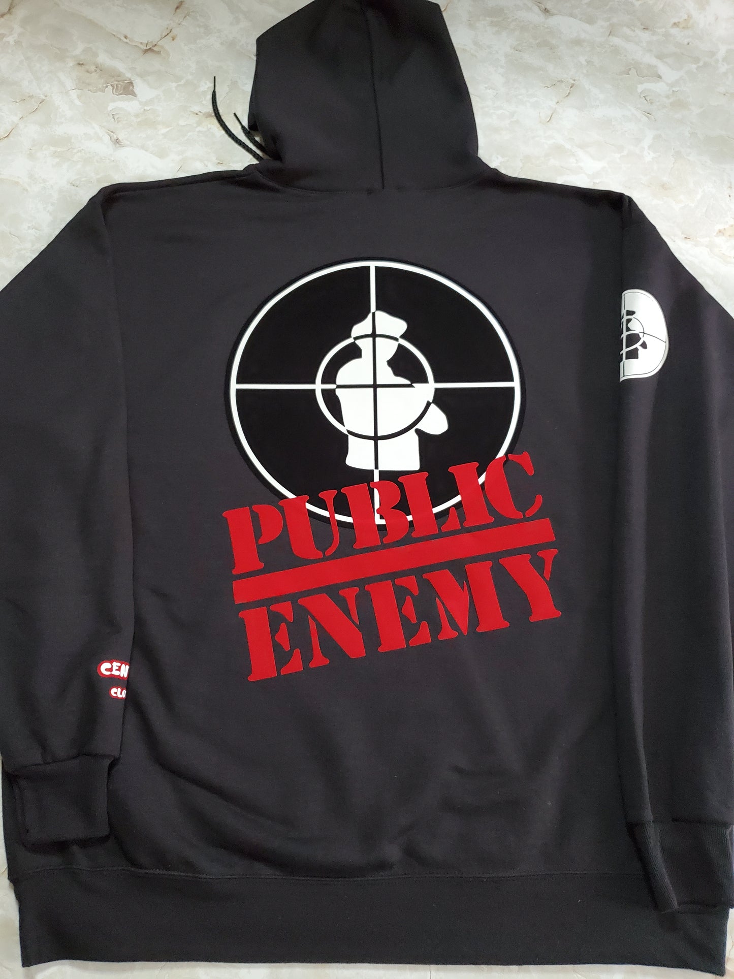 Public Enemy Tribute Hoodie - Centre Ave Clothing Co.