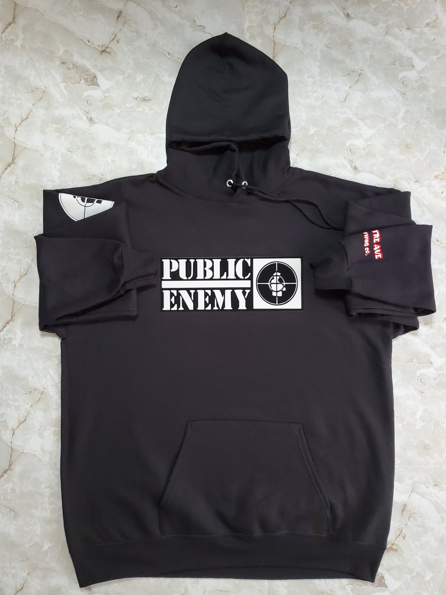 Public Enemy Tribute Hoodie - Centre Ave Clothing Co.