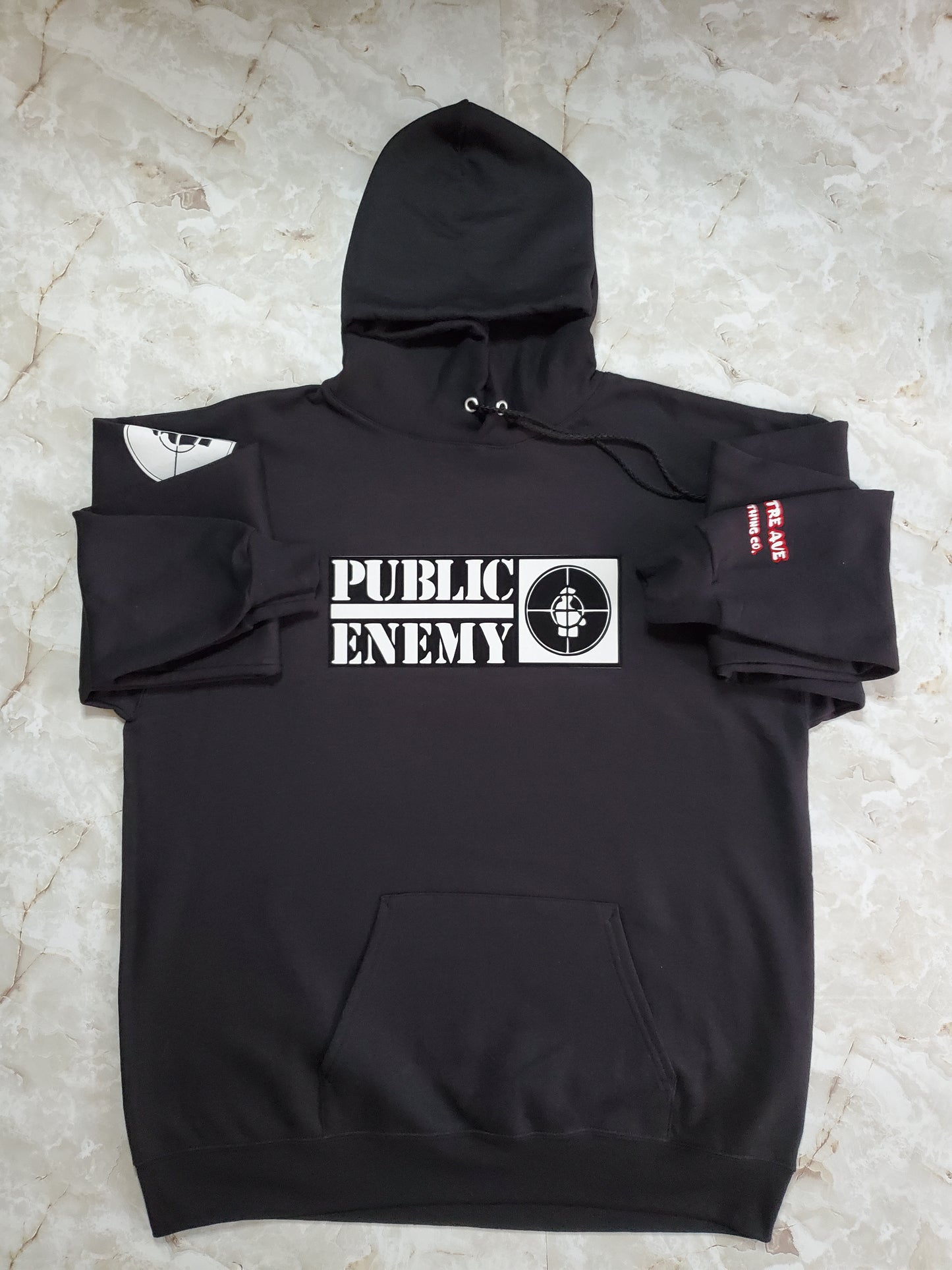 Public Enemy Tribute Hoodie - Centre Ave Clothing Co.