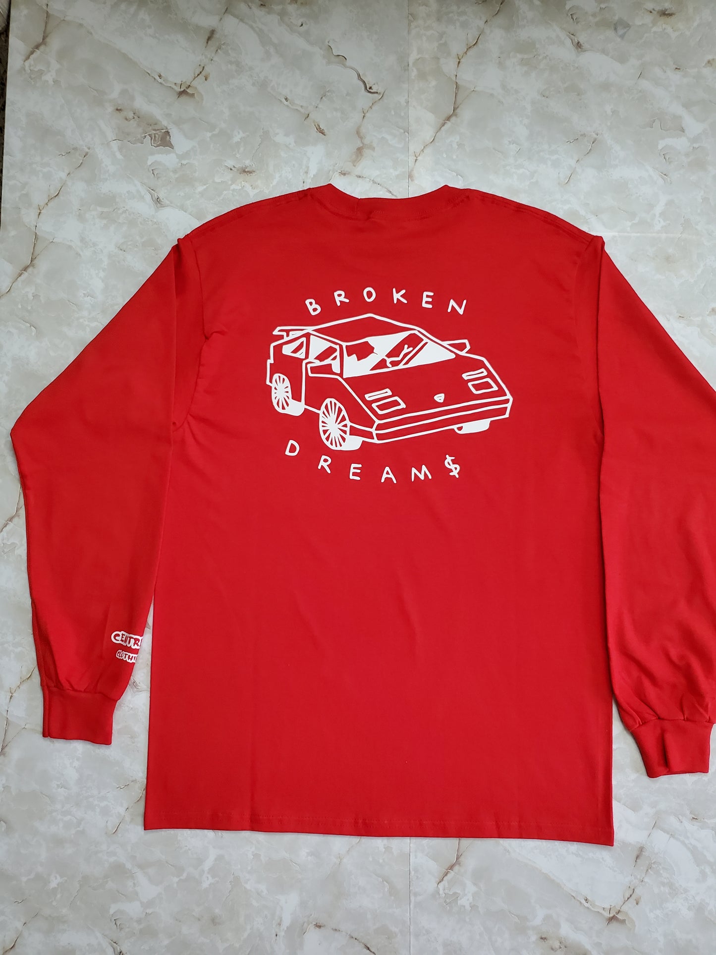 Broken Dreams Long Sleeve T-Shirt - Centre Ave Clothing Co.